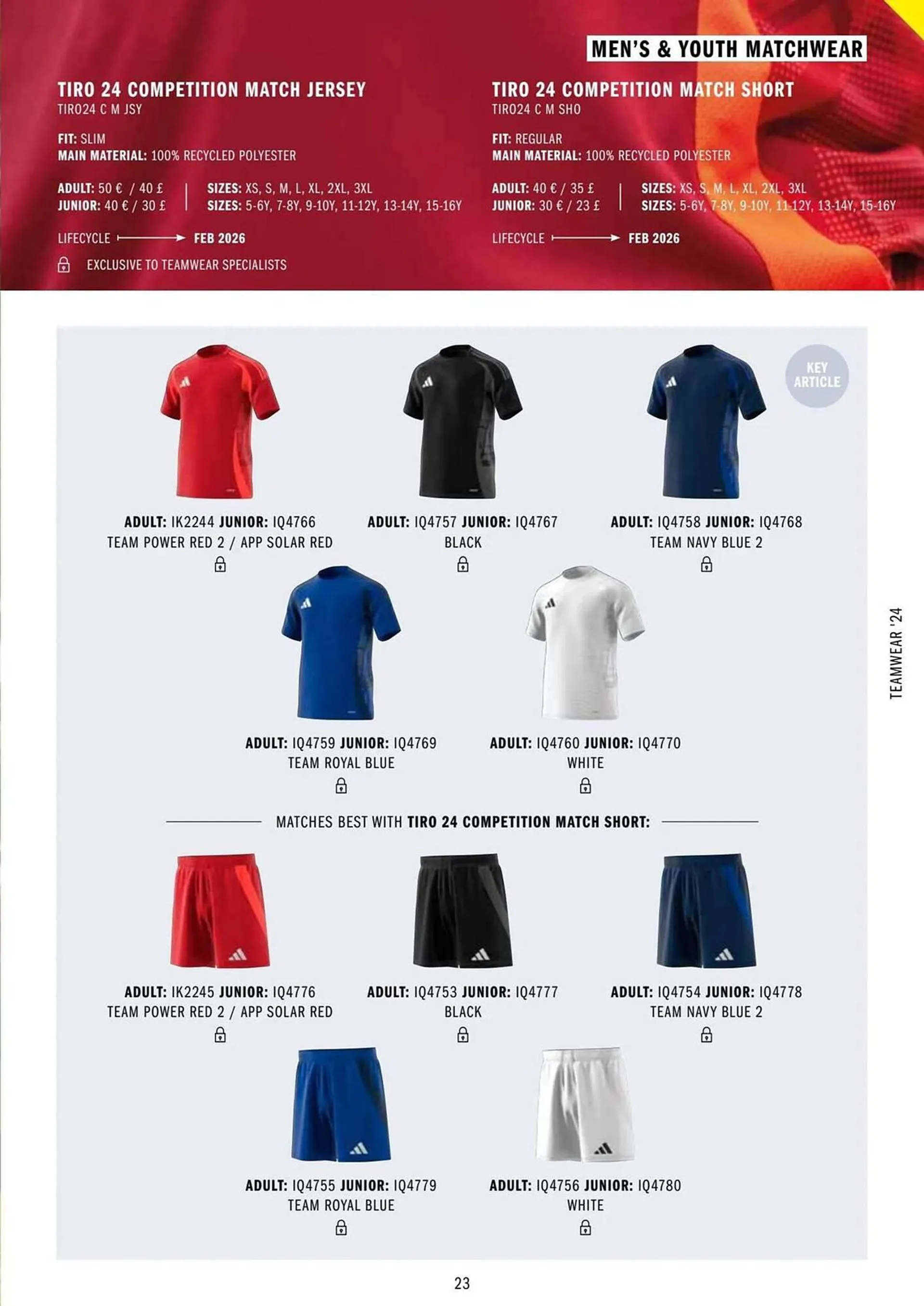 Adidas leaflet from 11 March to 31 December 2024 - Catalogue Page 23