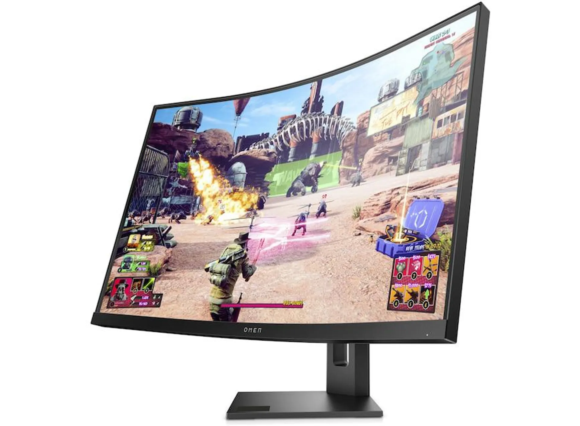 OMEN 27c (27”) QHD HDR Curved Gaming Monitor, 1ms response / 240Hz refresh