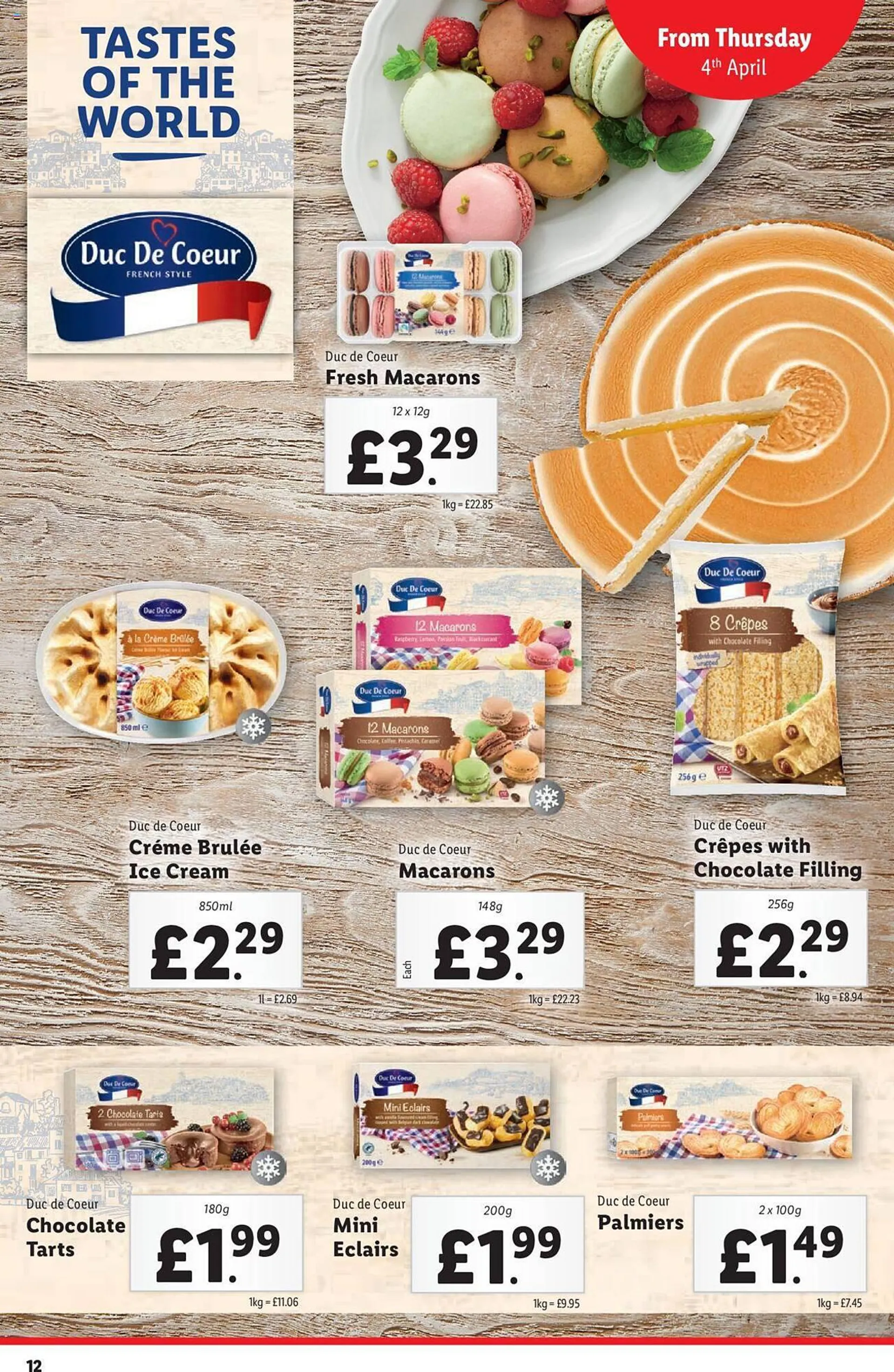 Lidl leaflet from 4 April to 10 April 2024 - Catalogue Page 12