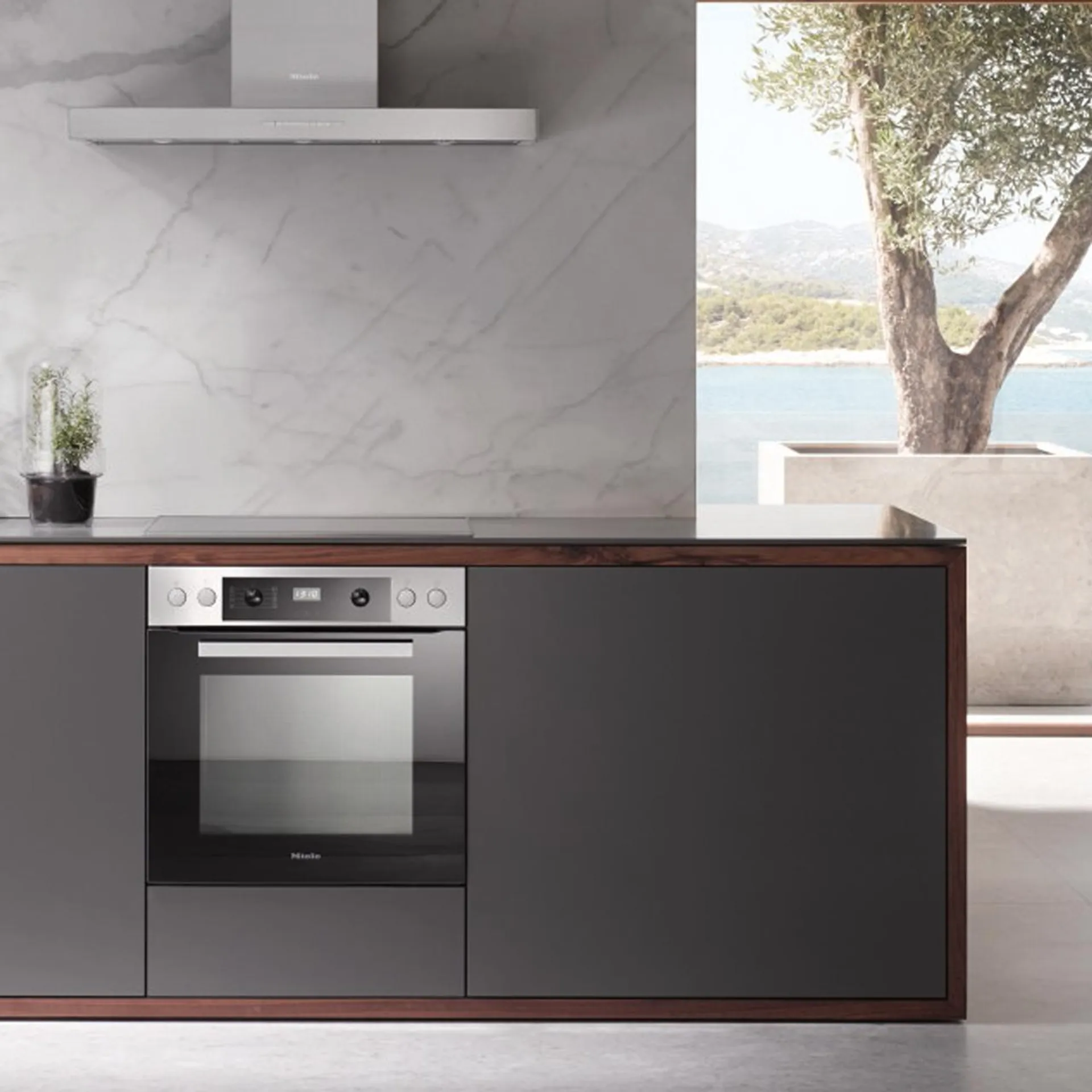 Miele H2267-1BP Built In Electric Single Oven - Clean Steel - A+ Rated