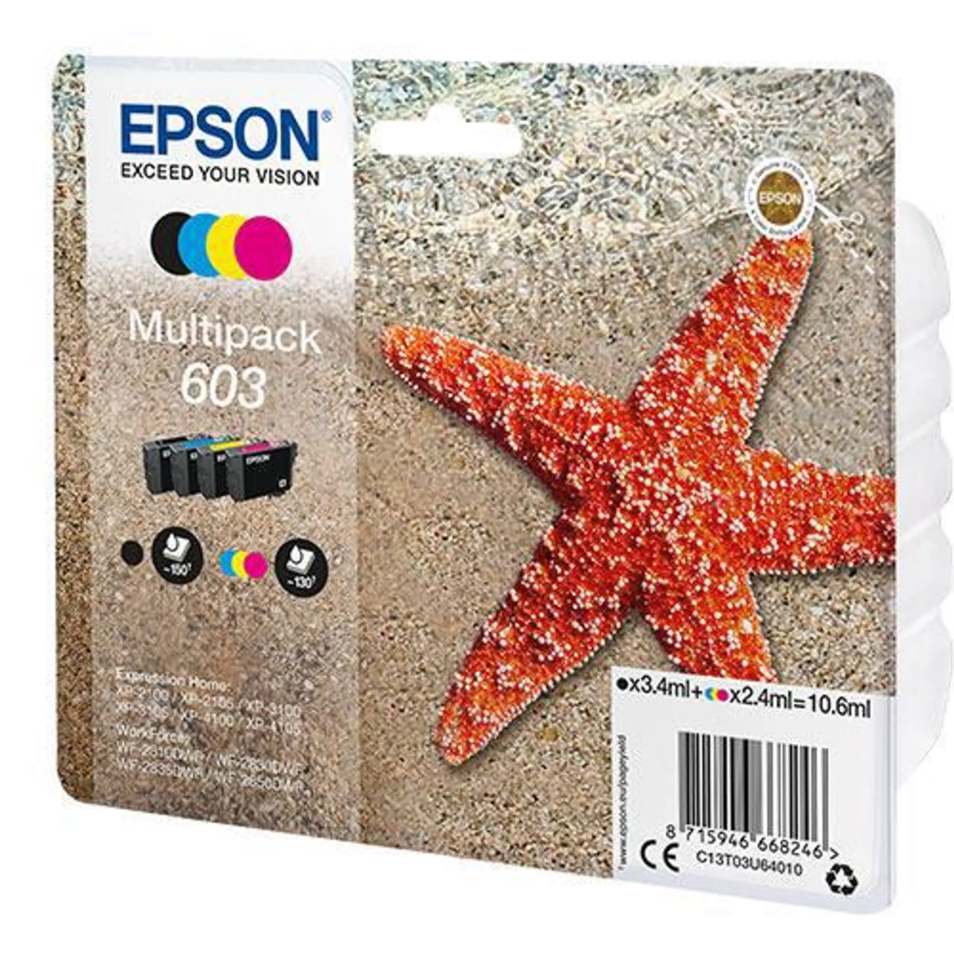Epson 603 Iink Cartridge Multipack