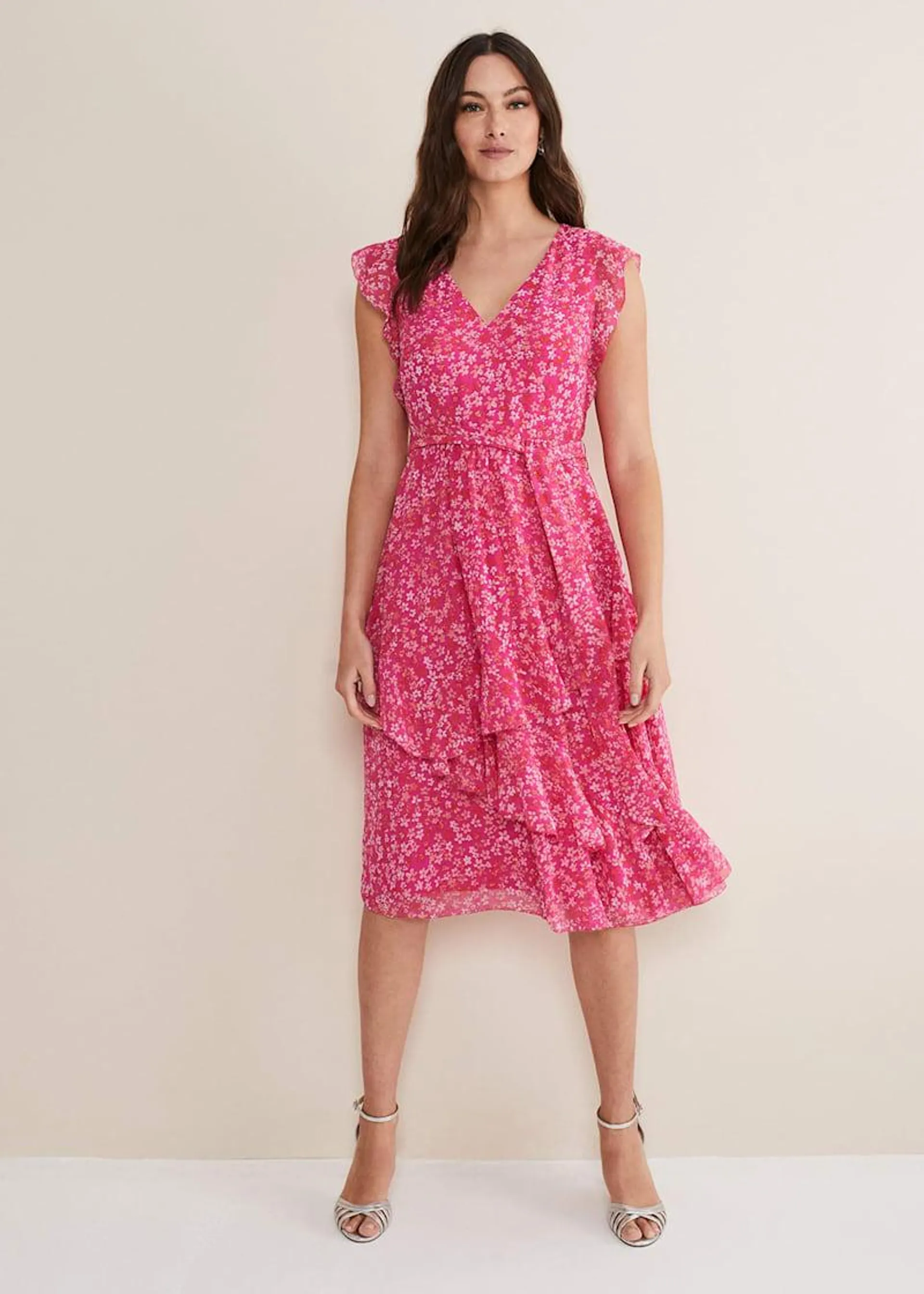 Breesha Floral Midaxi Dress