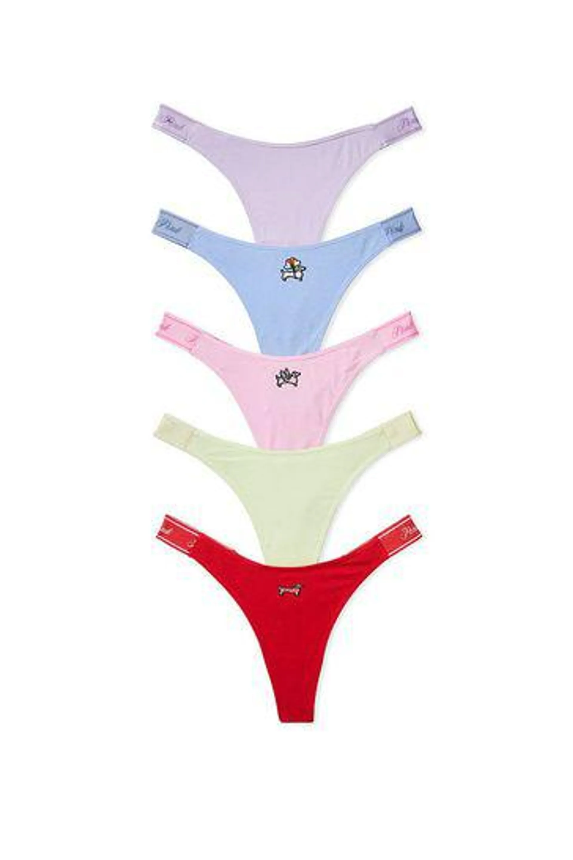 Logo Multipack Knickers