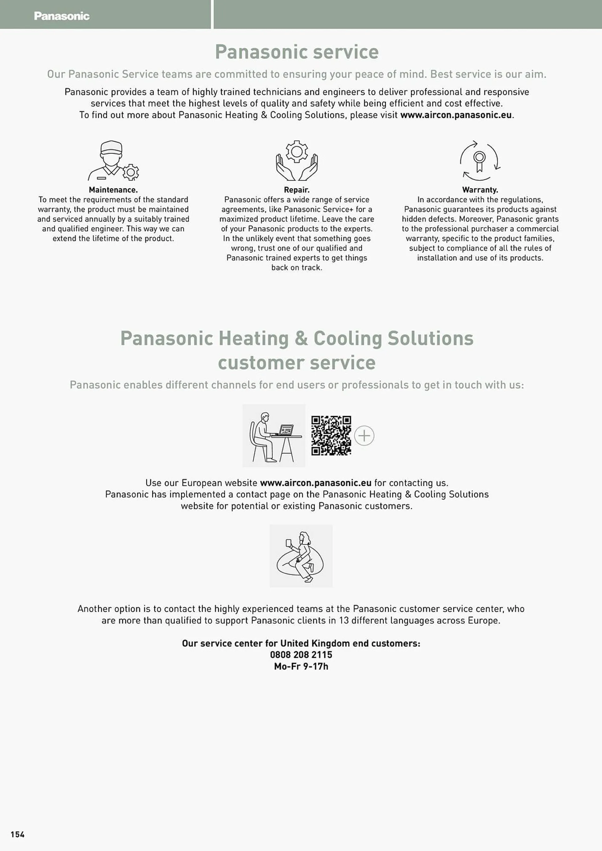 Panasonic leaflet from 12 August to 31 December 2025 - Catalogue Page 154