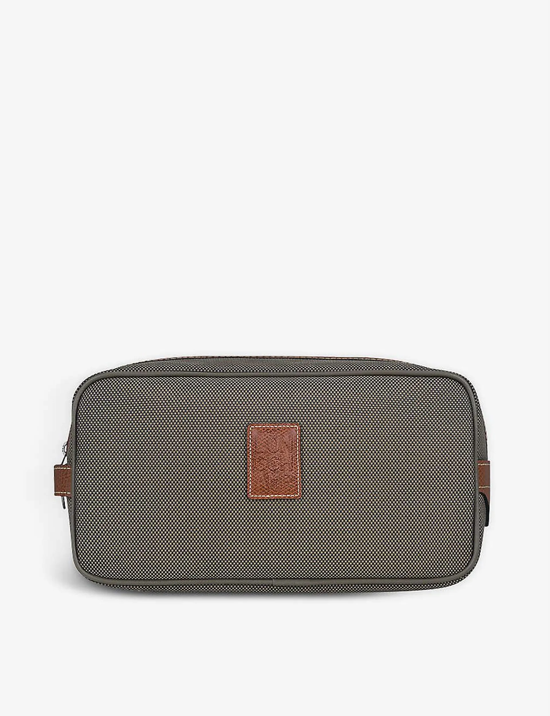 Boxford branded canvas toiletry case