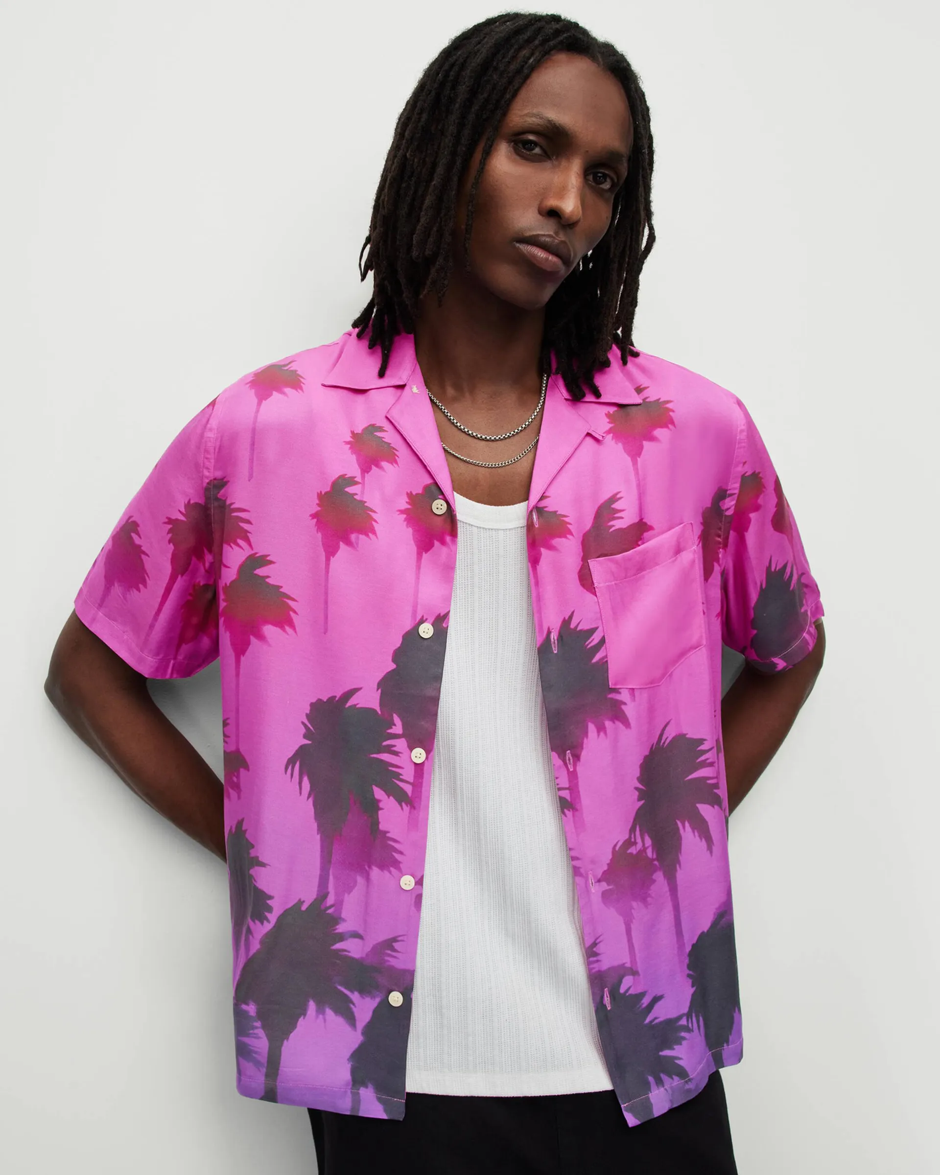 Islands Tropical Print Shirt