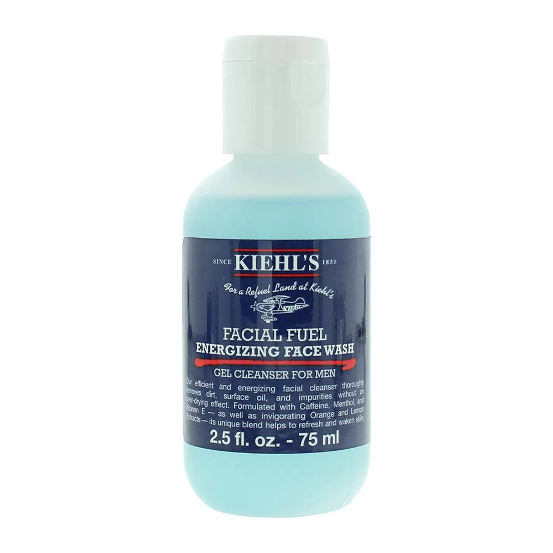 Kiehl's Facial Fuel Energizing Face Wash for Men 75ml