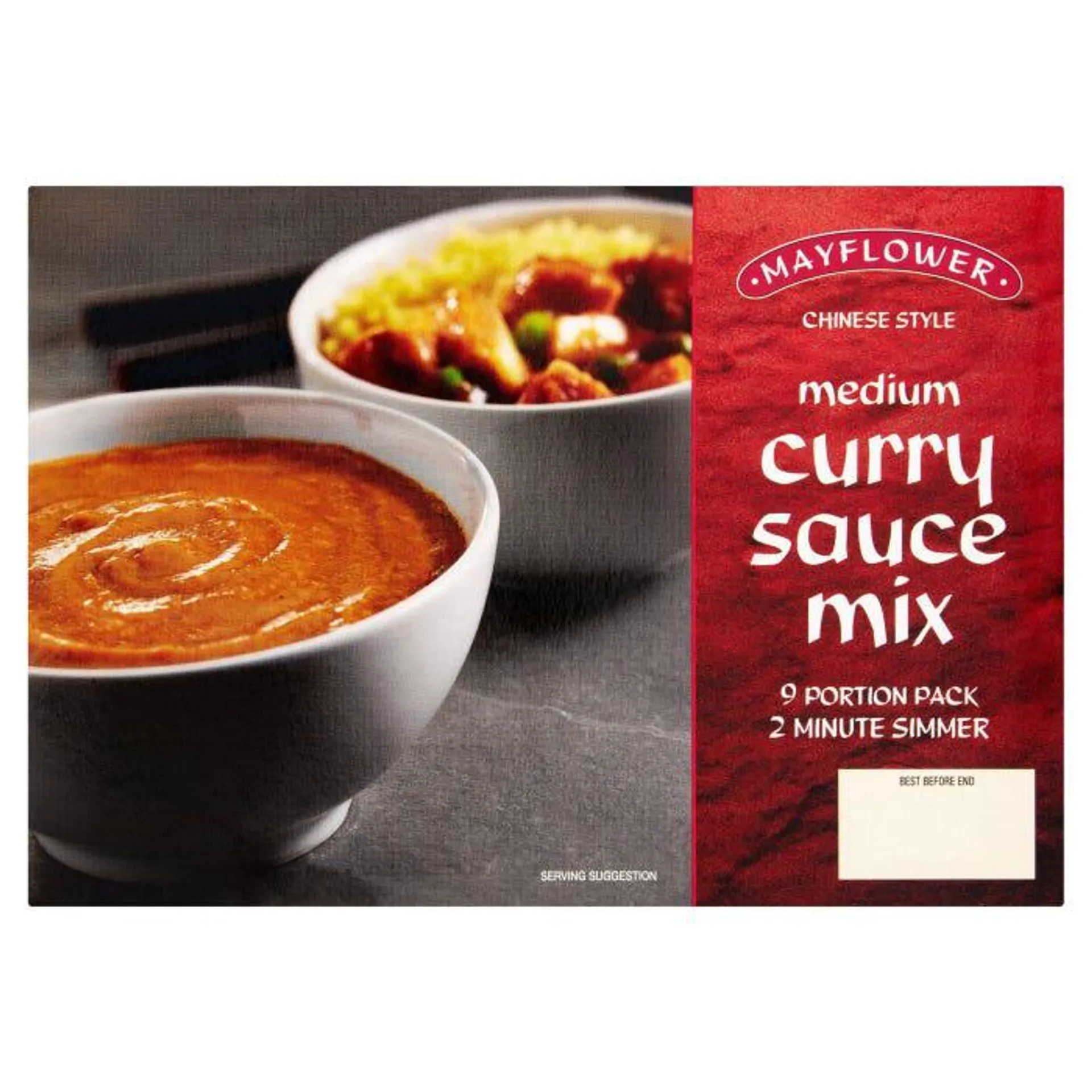 Mayflower Chinese Style Medium Curry Sauce Mix, 255g