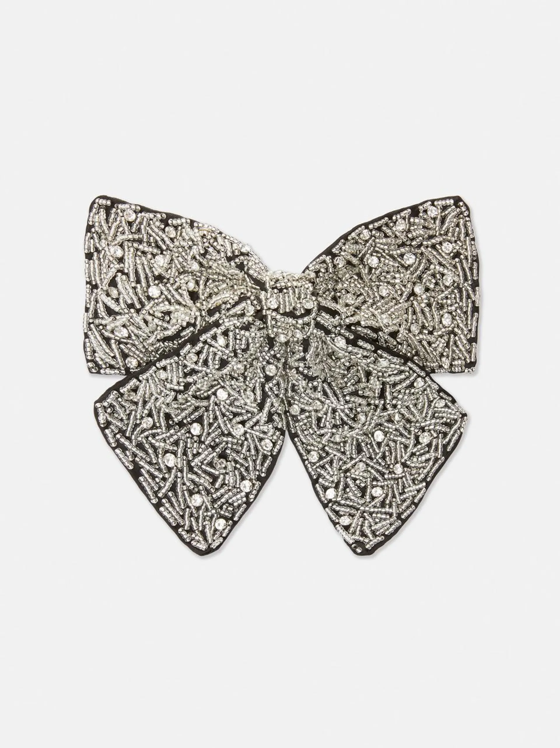 Rita Ora Embellished Bow Hair Clip