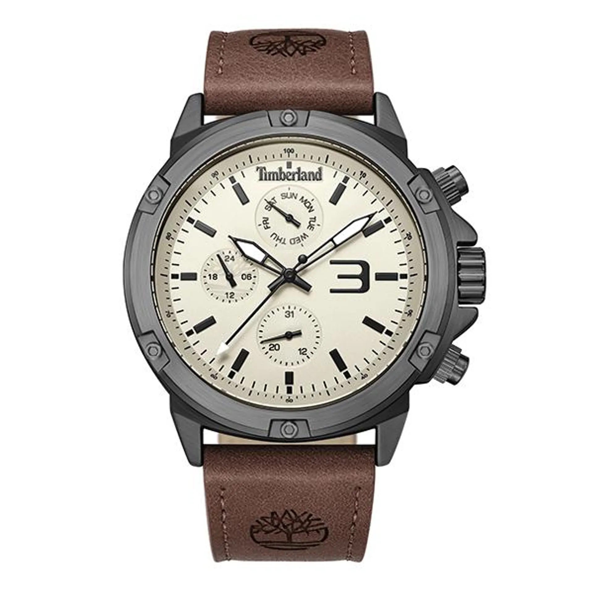 Timberland Gents Rangeley Watch with Genuine Leather Strap