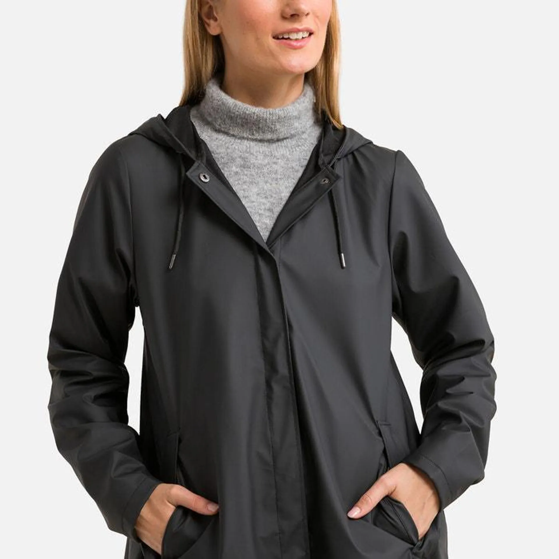 Unisex A-Line W Windbreaker with Hood