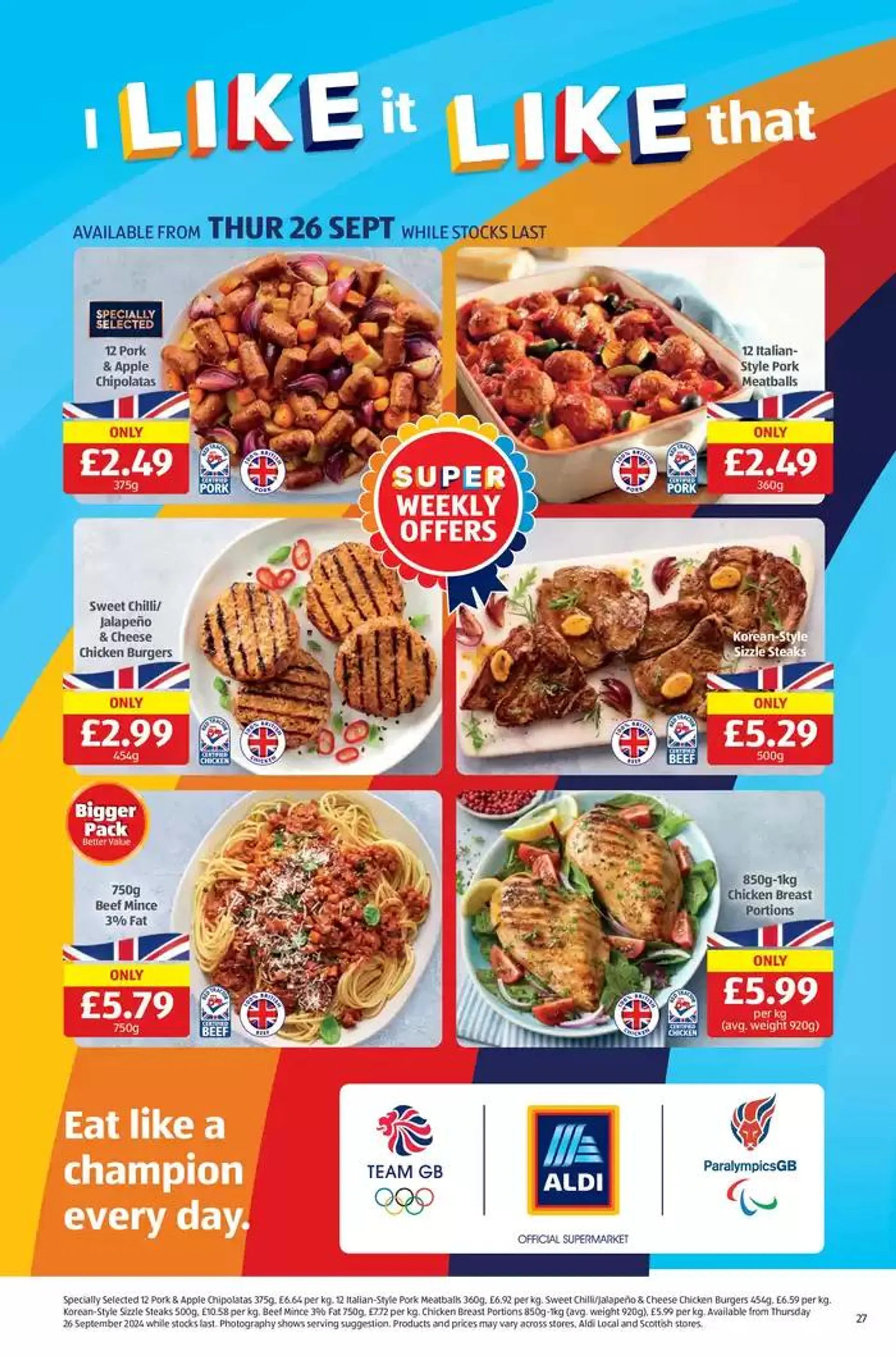 Aldi SpecialBuys UK from 28 September to 12 October 2024 - Catalogue Page 27