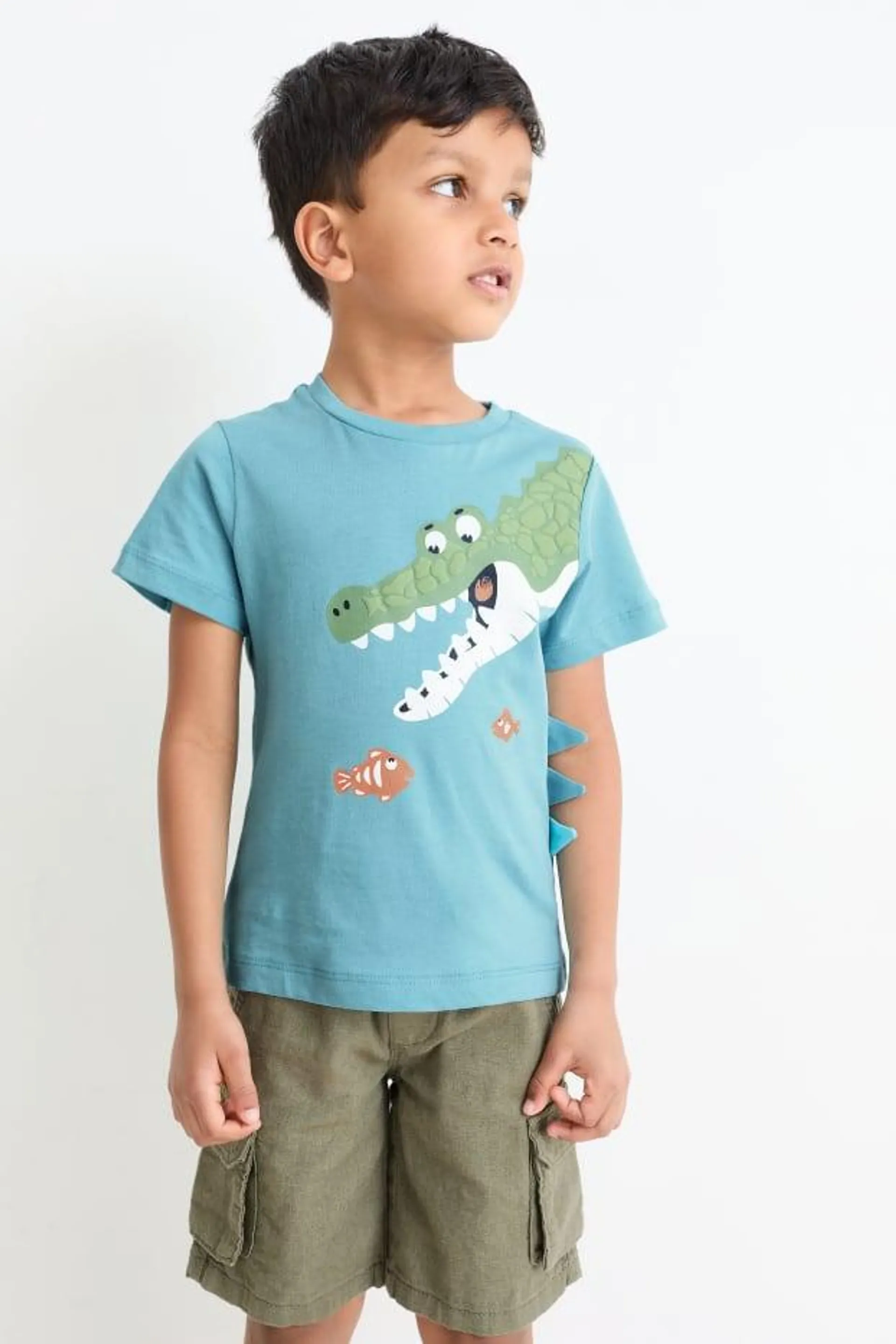 Crocodile - short sleeve T-shirt