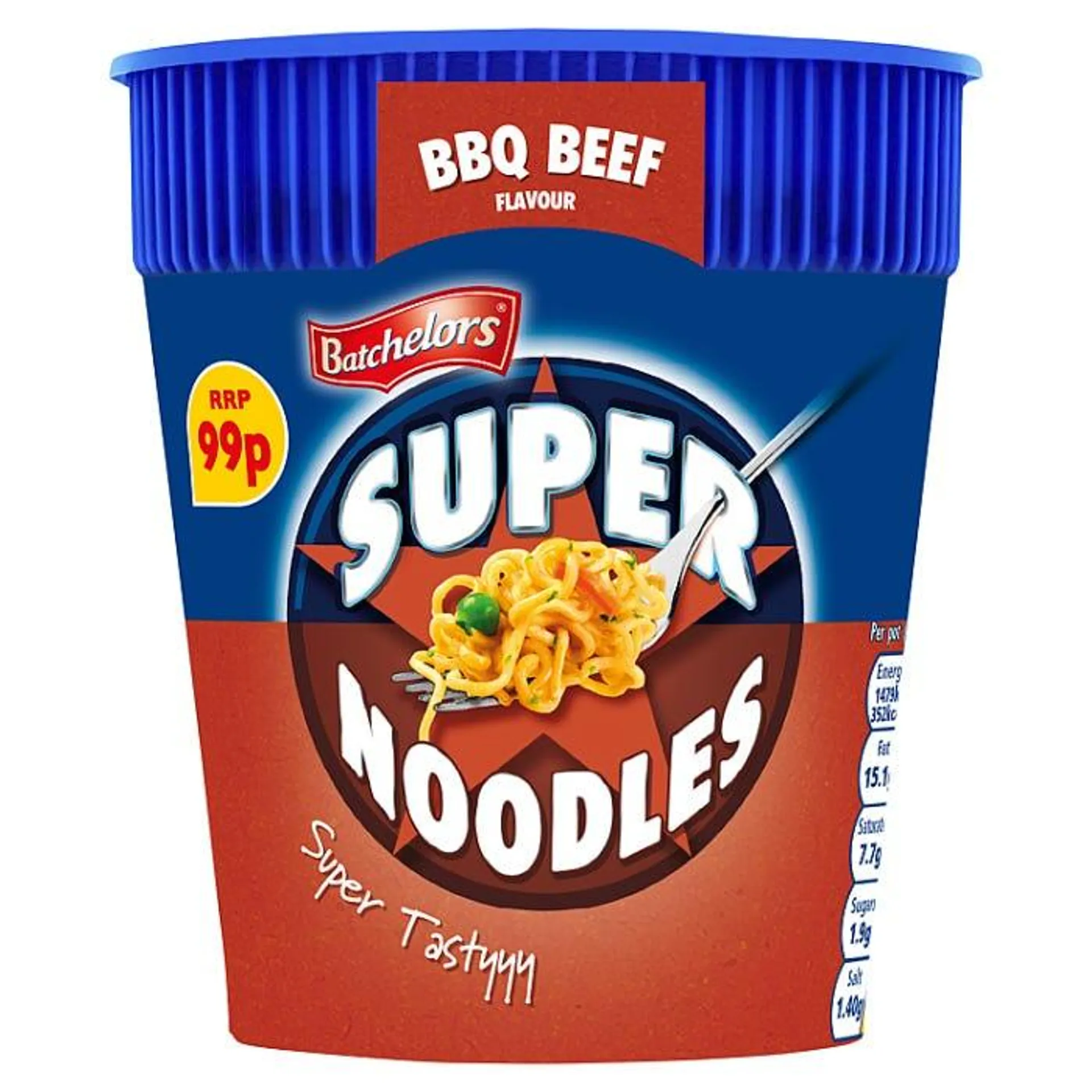 Batchelors Super Noodles BBQ Beef Flavour 75g