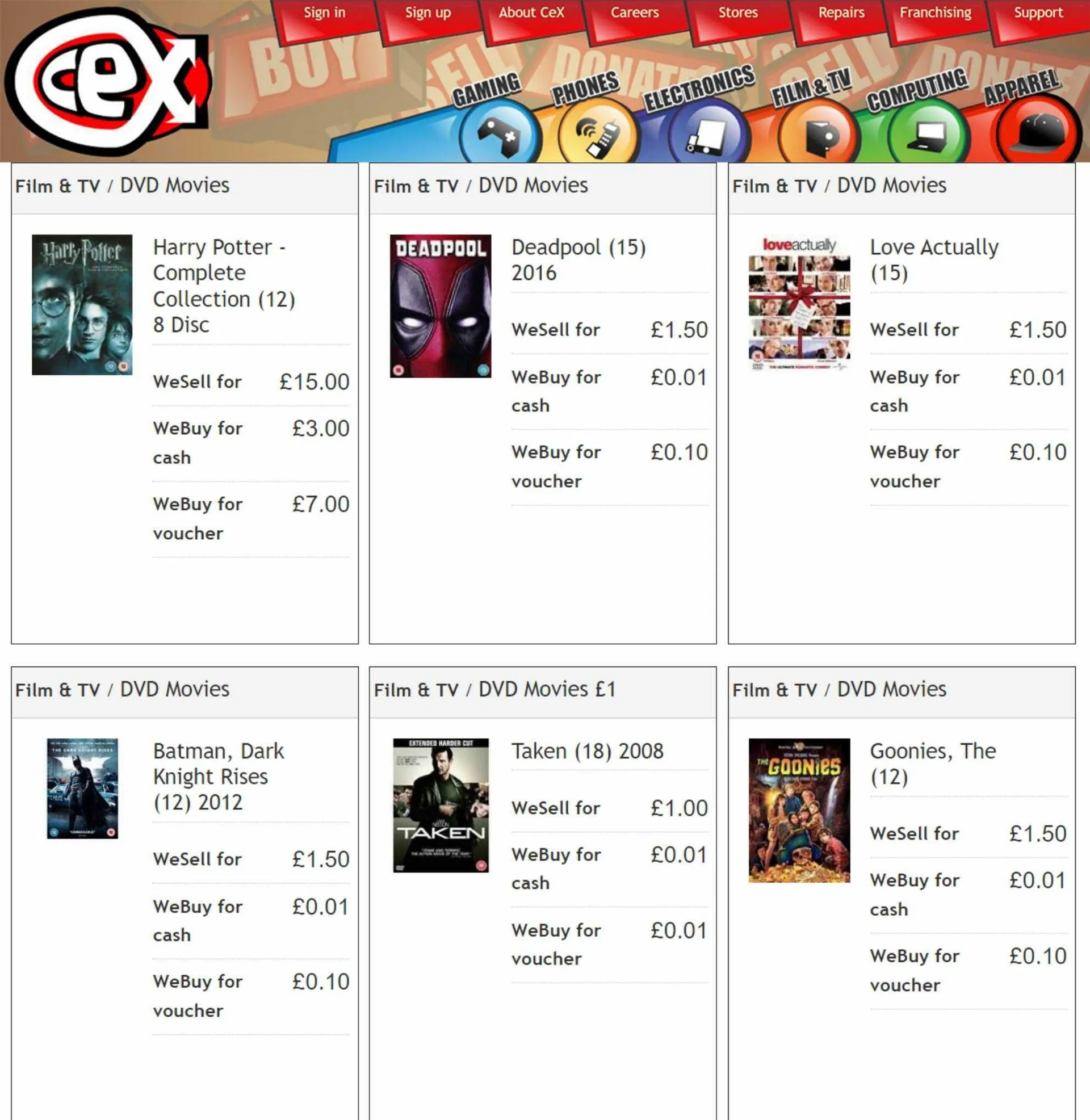 CeX Weekly Offers - 4