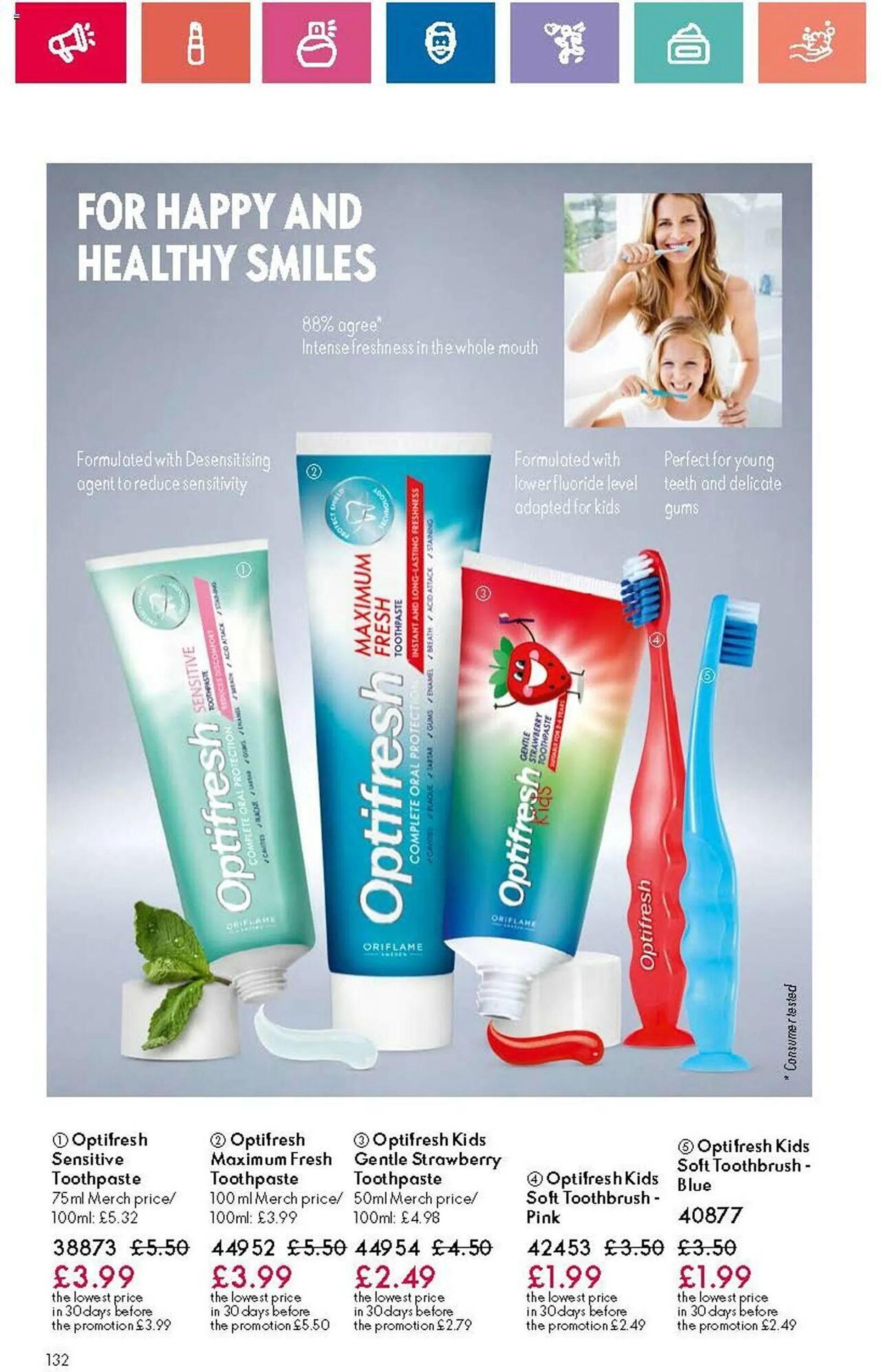 Oriflame leaflet from 20 June to 10 July 2024 - Catalogue Page 132