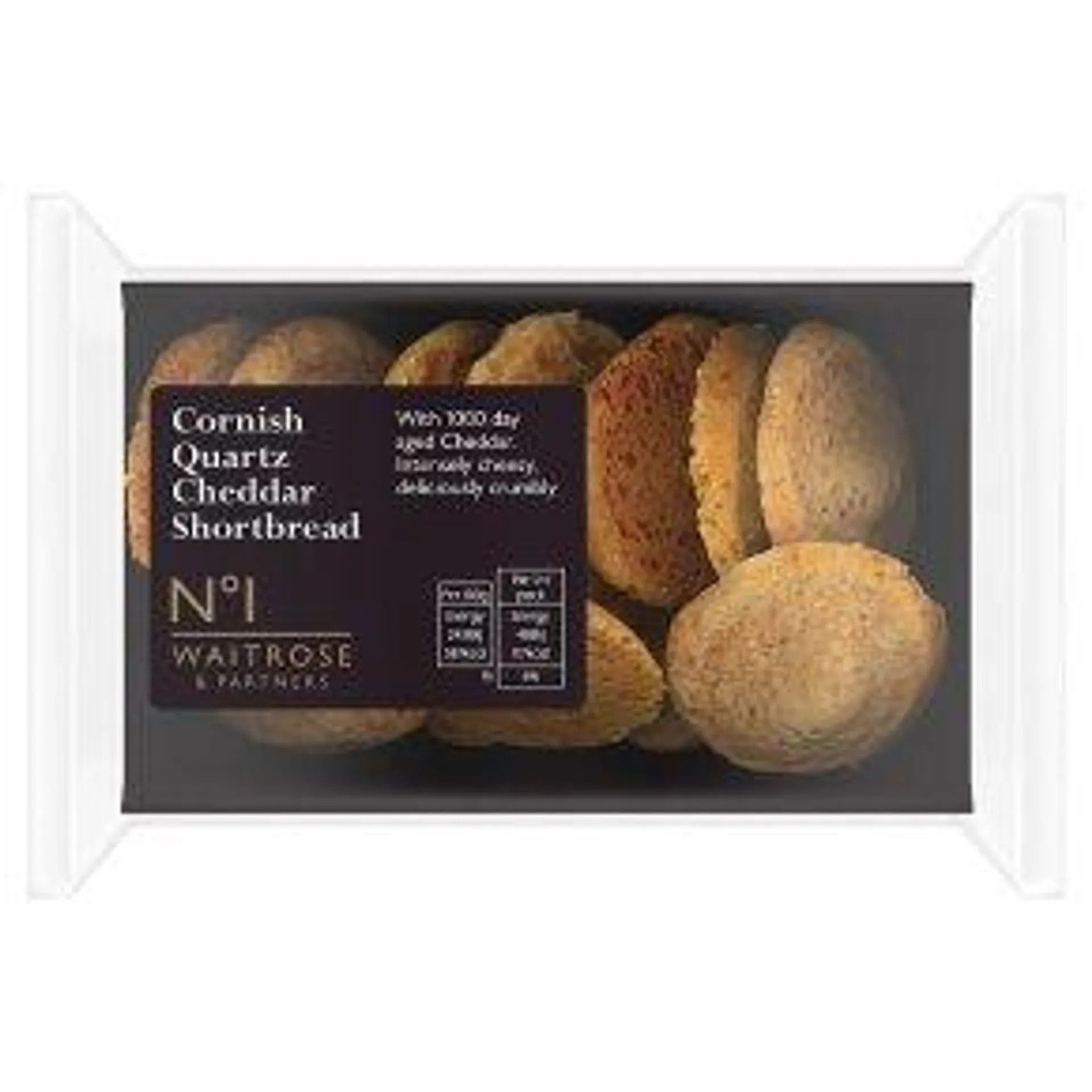 No.1 Cornish Quartz Cheddar Shortbread