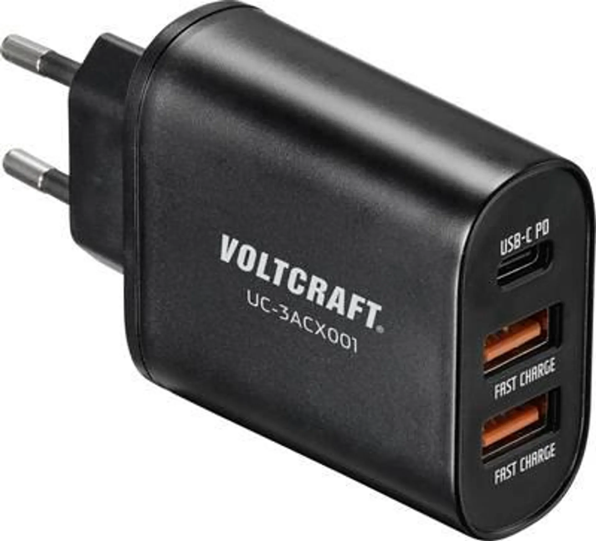 VOLTCRAFT UC-3ACX001 VC-12231145 USB charger Mains socket Max. output current 3000 mA 3 x USB, USB-C® socket (Power Deli