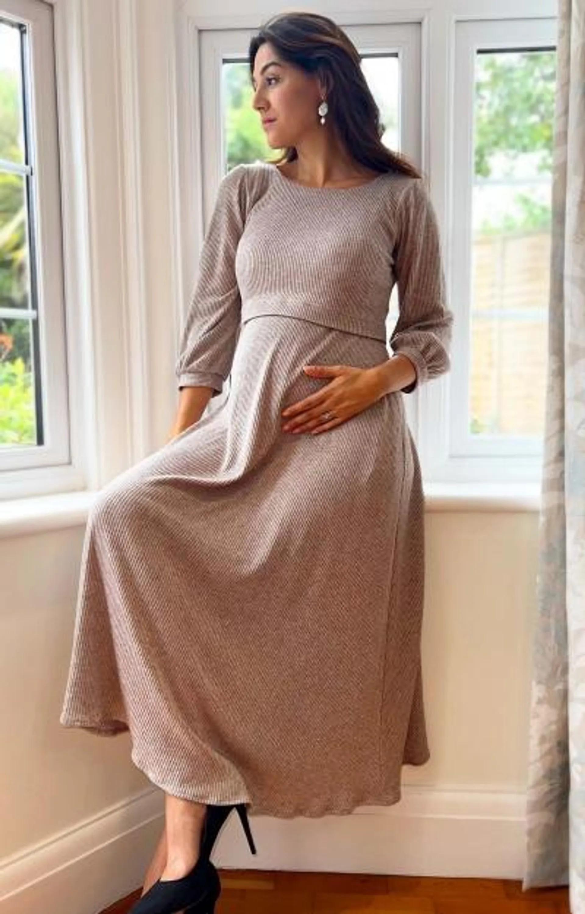 Vivian Maternity & Nursing Dress