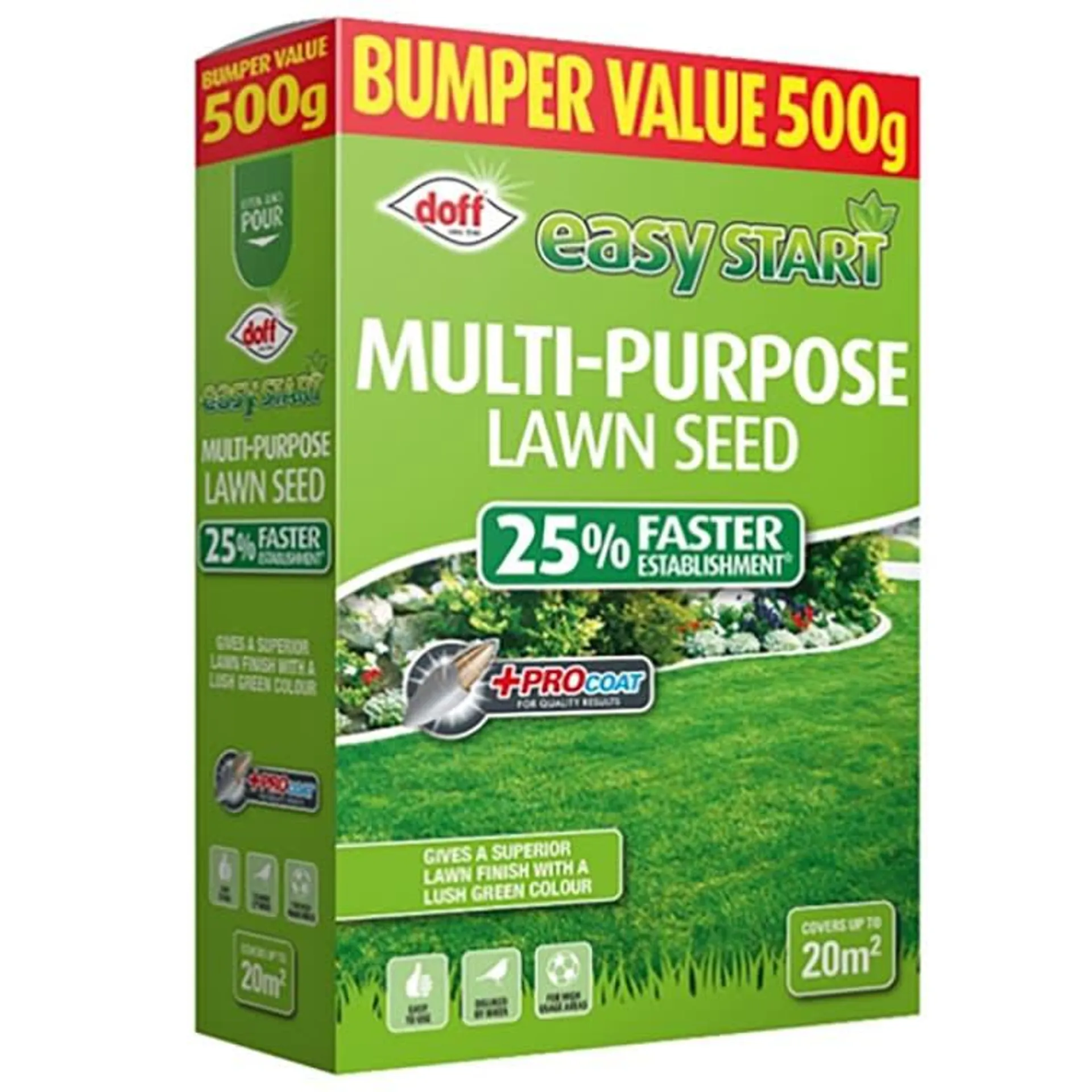 Doff Multi-Purpose Lawn Seed 500g