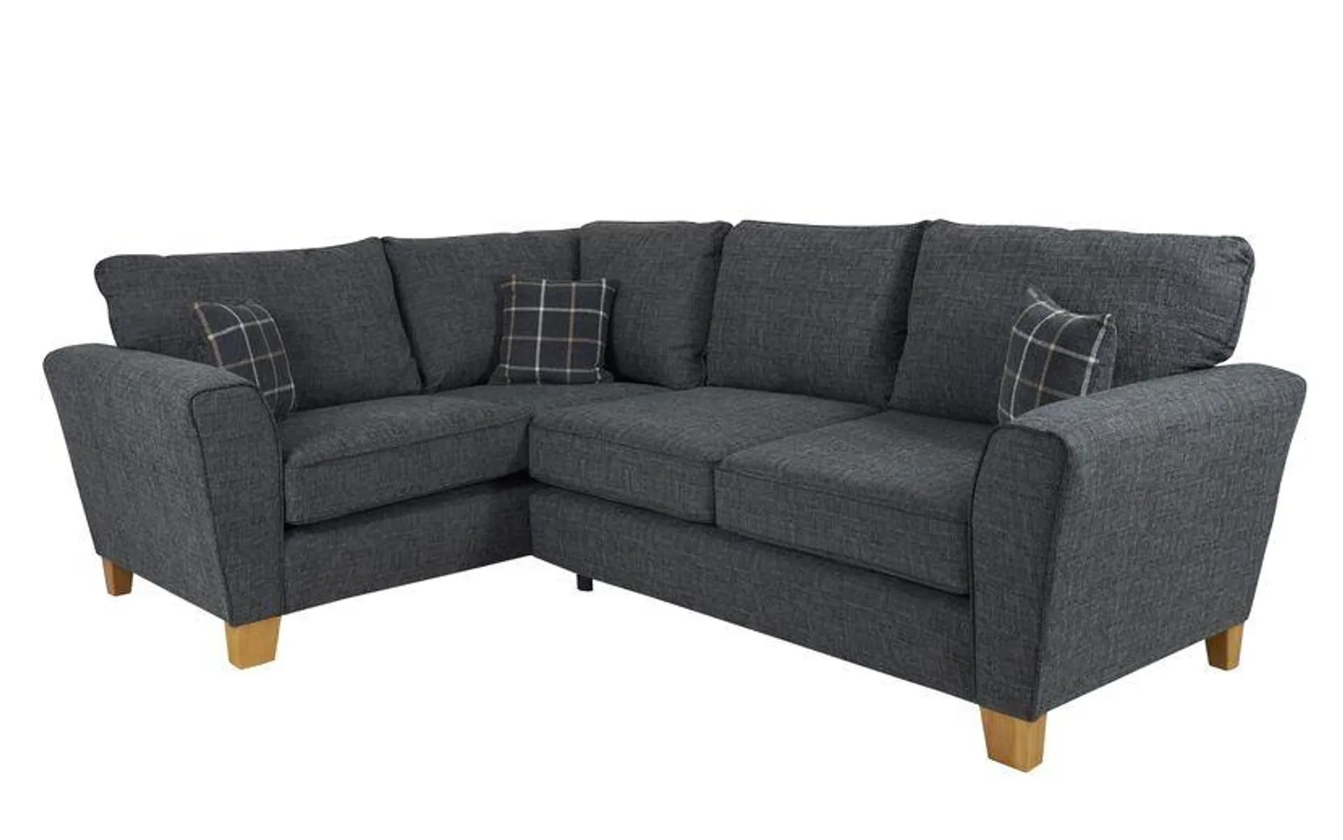 Theo Fabric 1 Corner 2 Standard Back Sofa