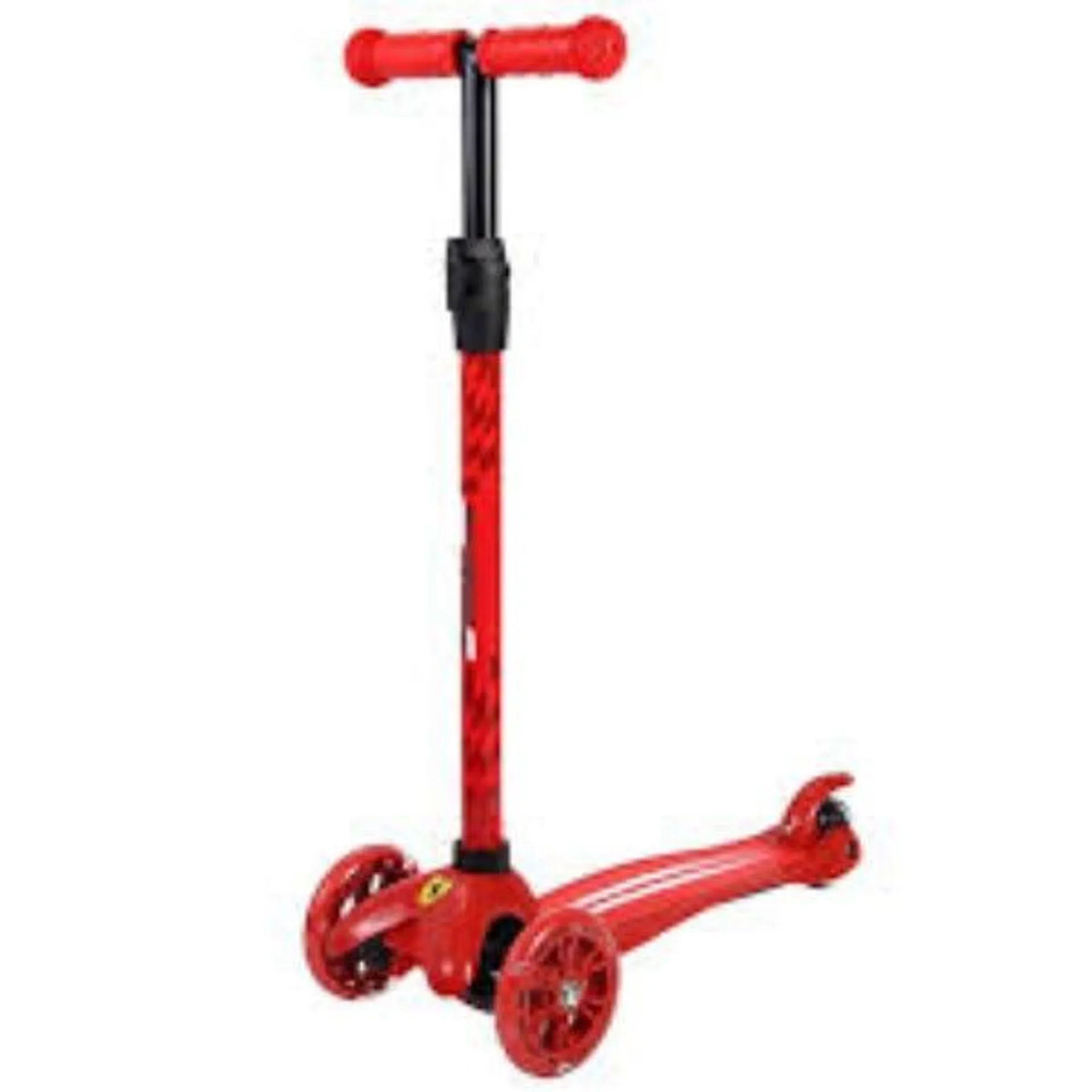 Ferrari Twist Scooter With Led Lights - Red