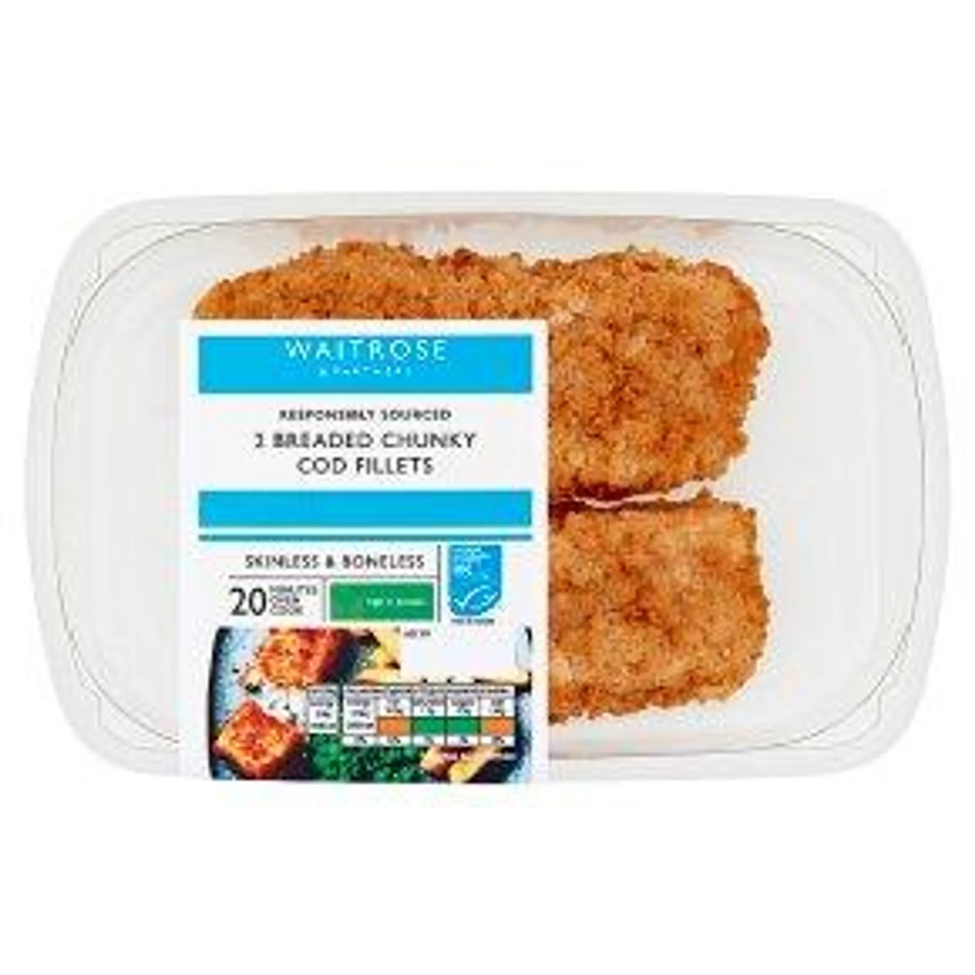 Waitrose Breaded Chunky Cod