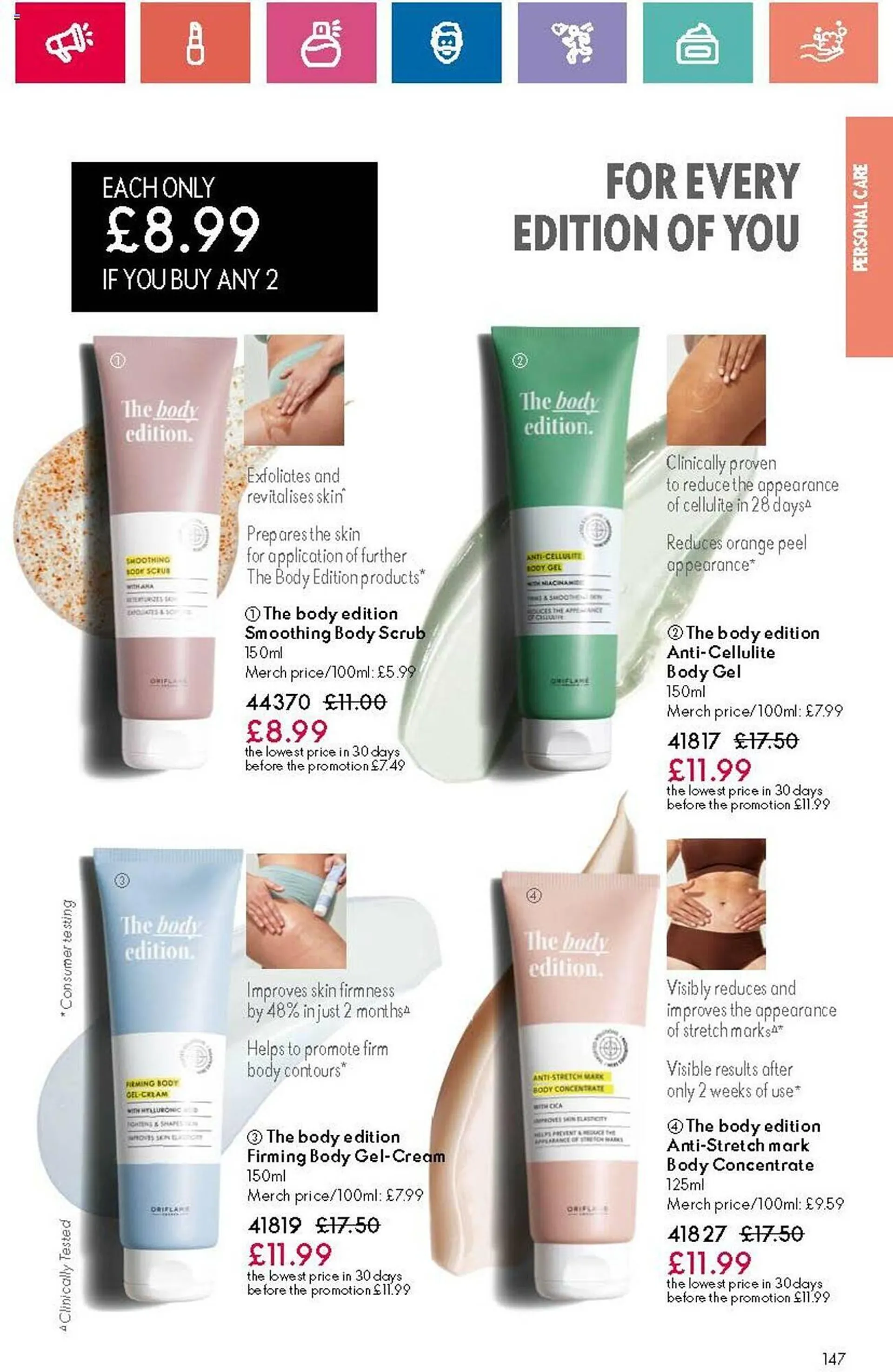 Oriflame leaflet from 20 June to 10 July 2024 - Catalogue Page 147