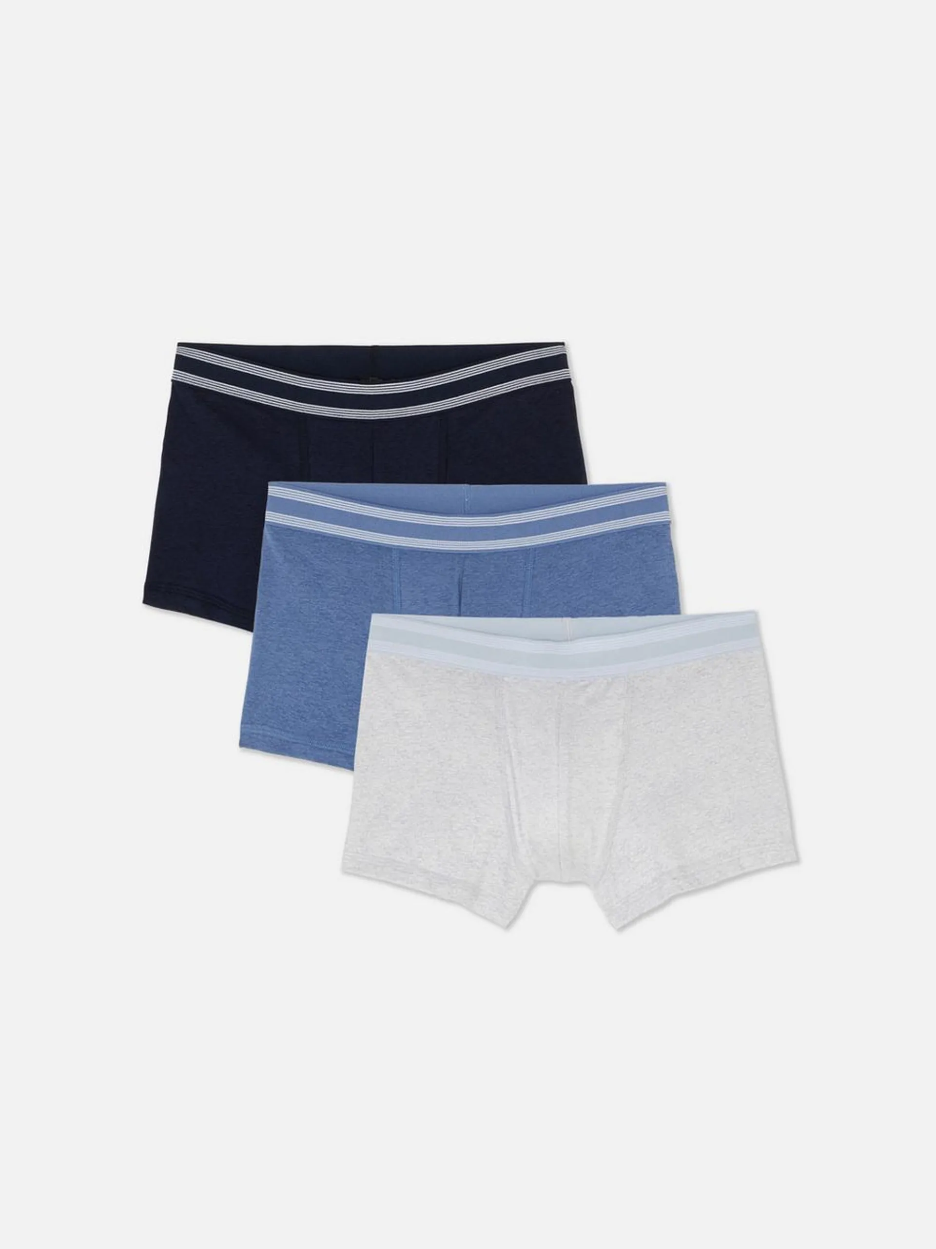 3pk Marl Hipster Trunks