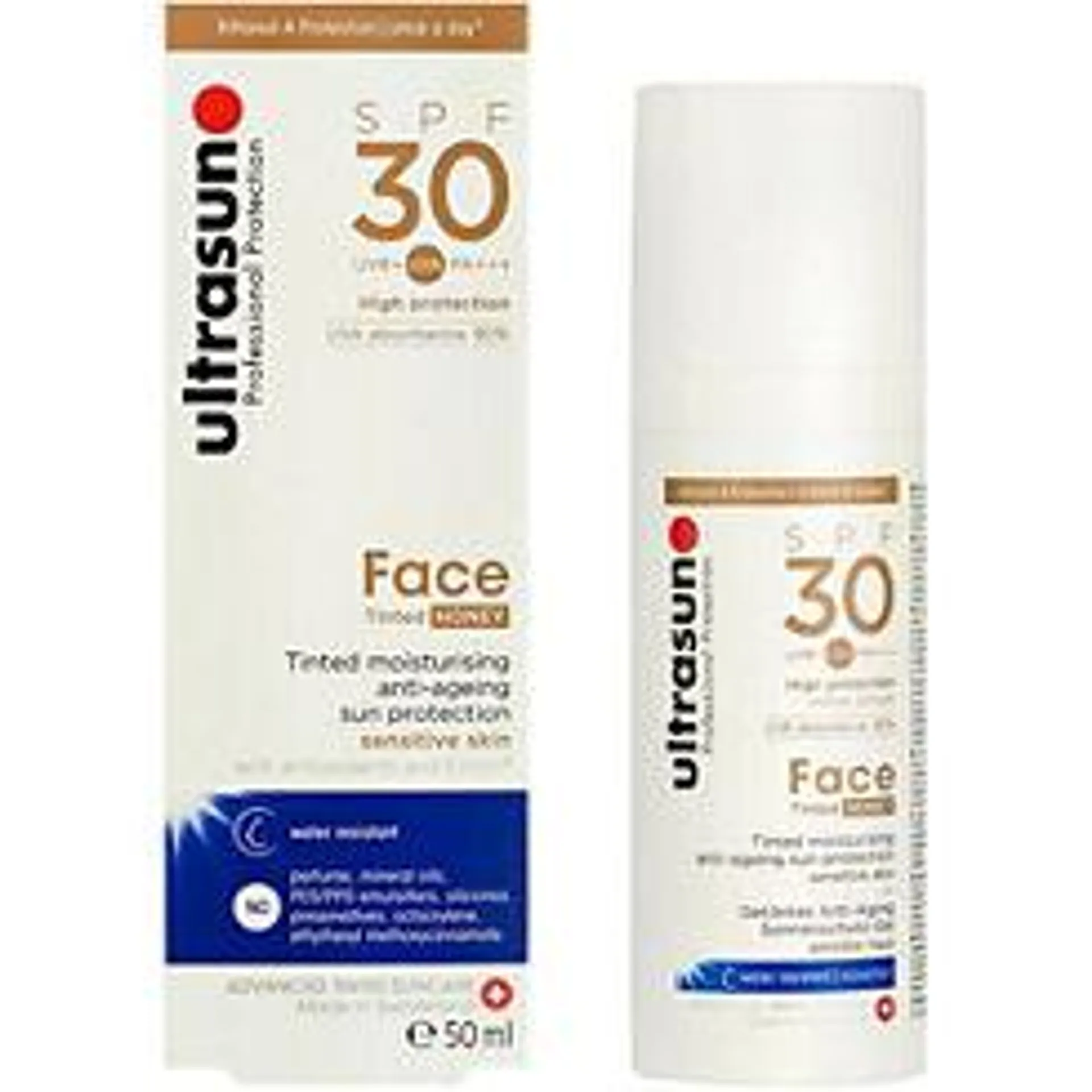 Ultrasun Tinted Face SPF30 - 50 ml