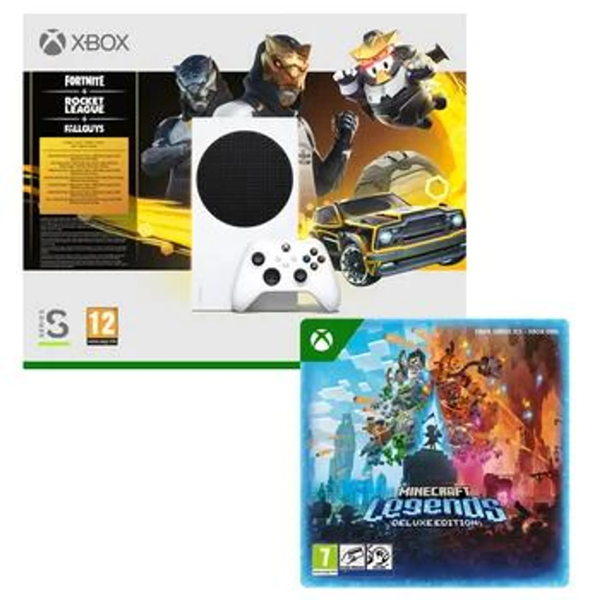Xbox Series S Gilded Hunter Bundle & Minecraft Legends Deluxe (Digital)