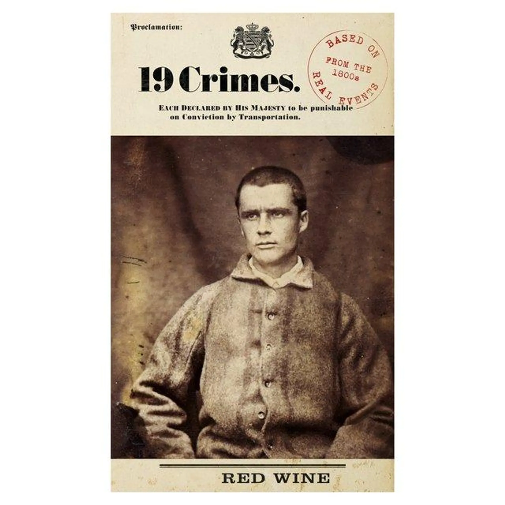 19 Crimes Red 75cl