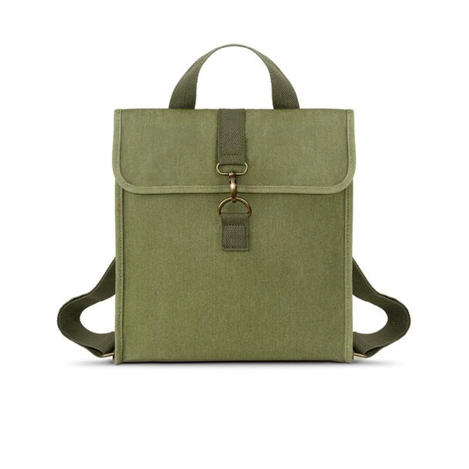 new green me backpack