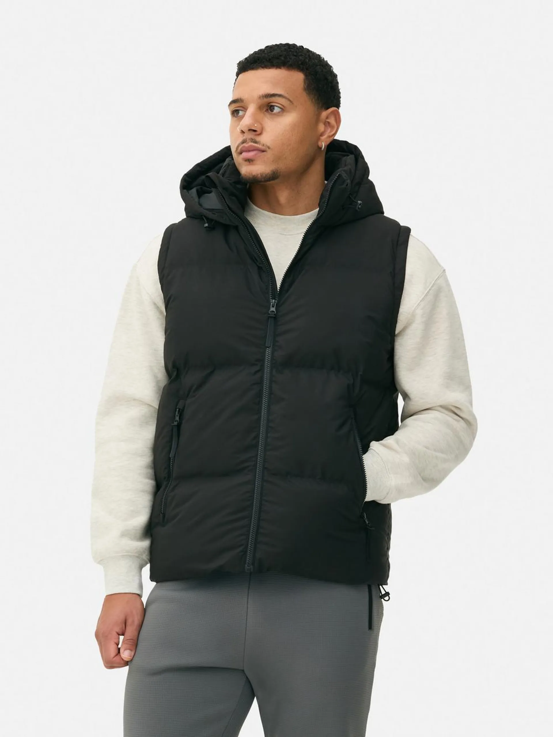 Hooded Puffer Gilet