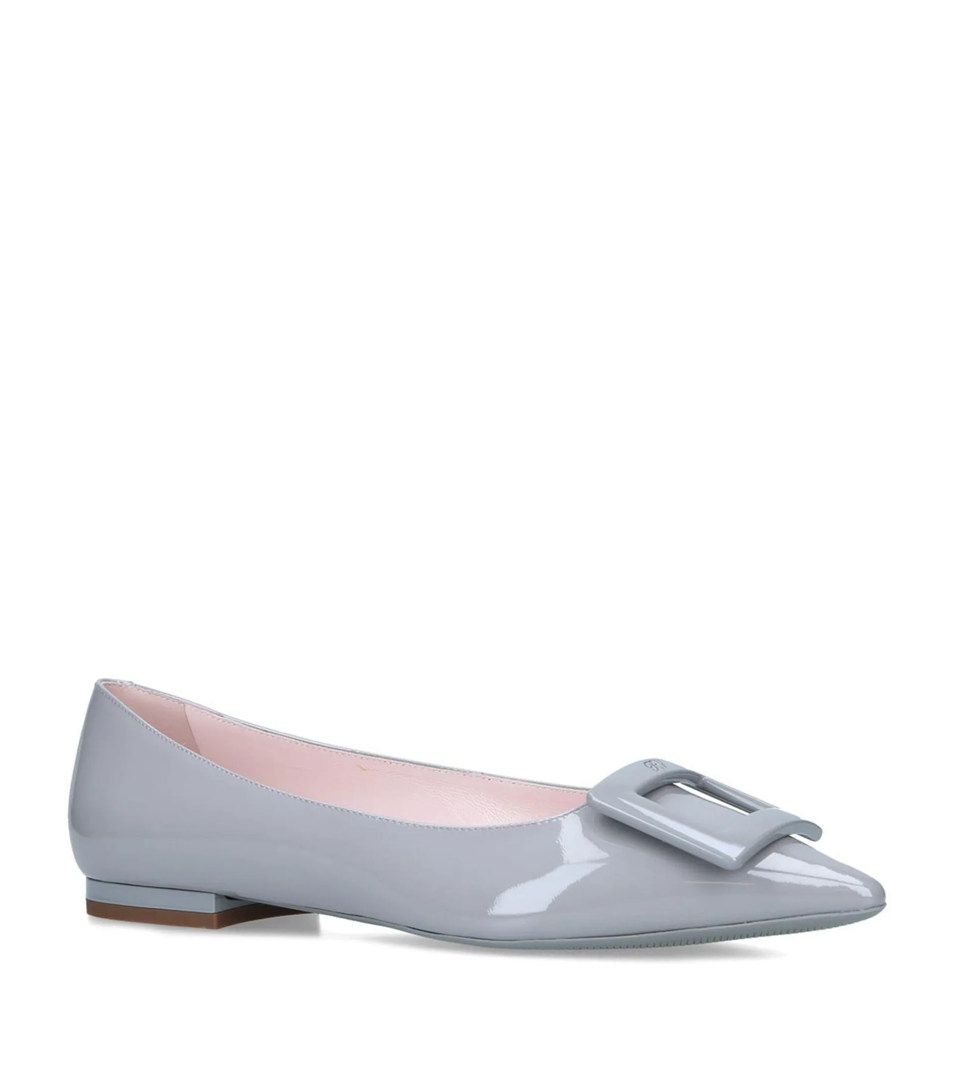 Leather Gommettine Ballet Flats