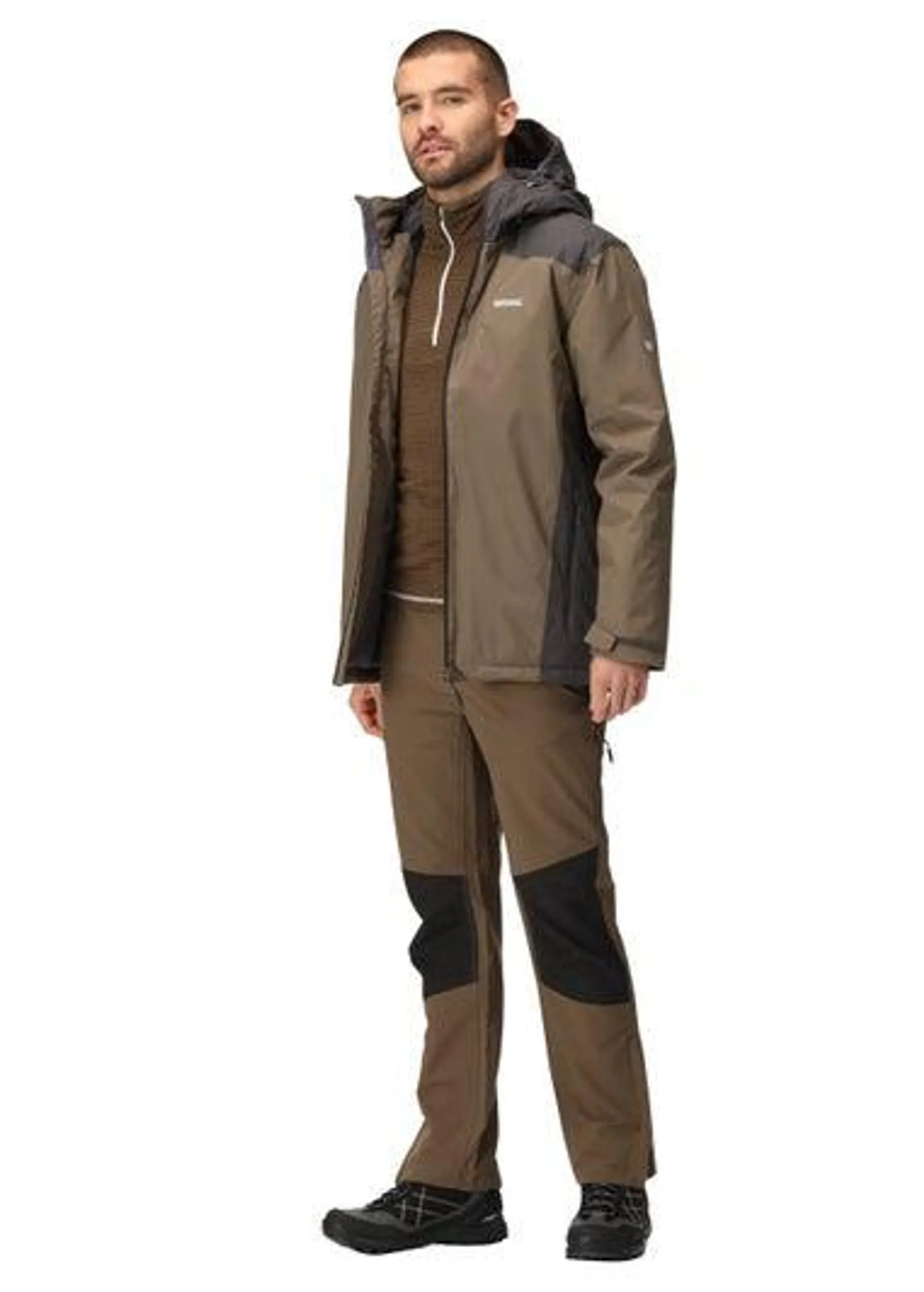 Regatta Thornridge II Khaki Waterproof Jacket - Extra Large
