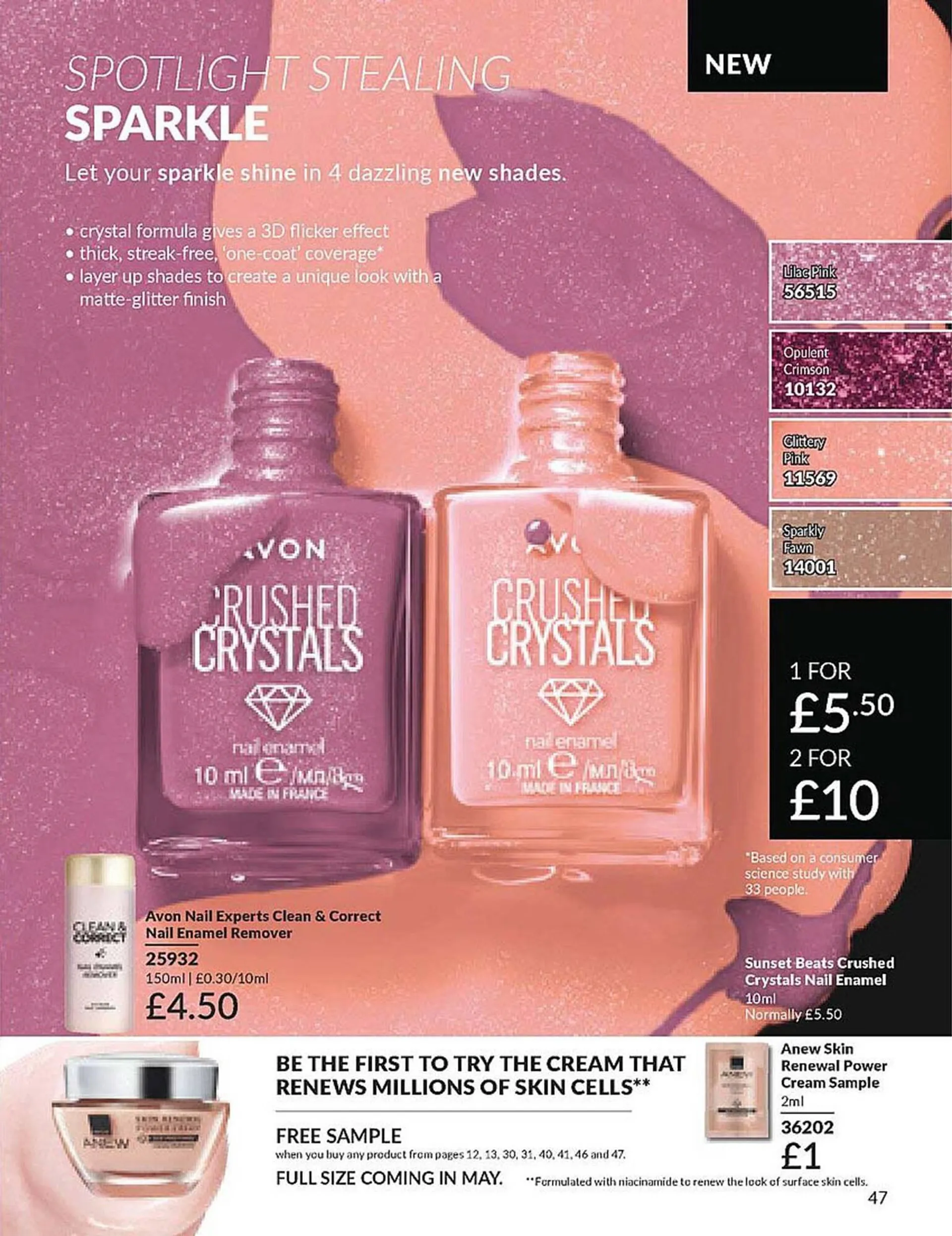 Avon leaflet from 1 April to 30 April 2024 - Catalogue Page 47