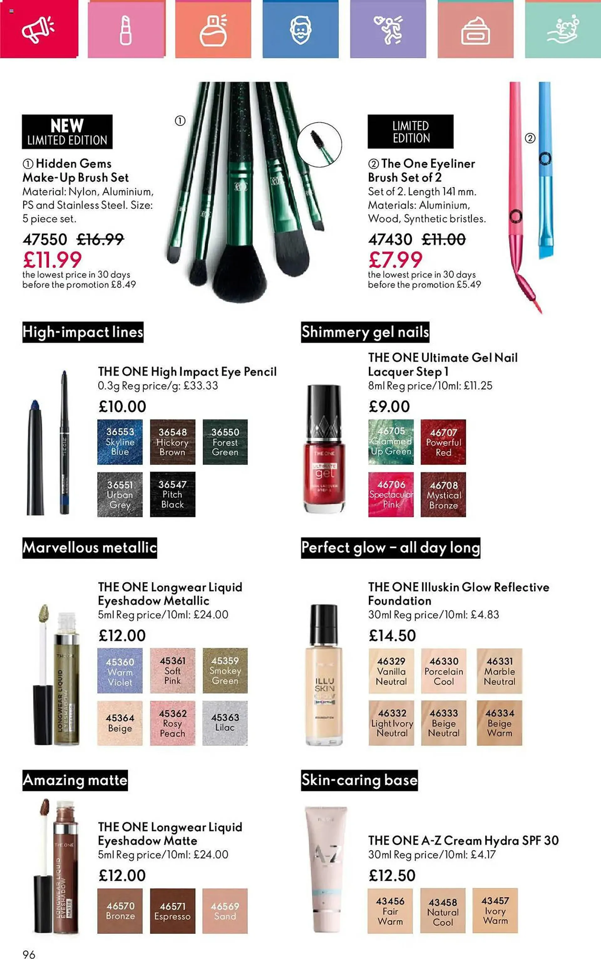 Oriflame leaflet from 3 January to 22 January 2025 - Catalogue Page 96