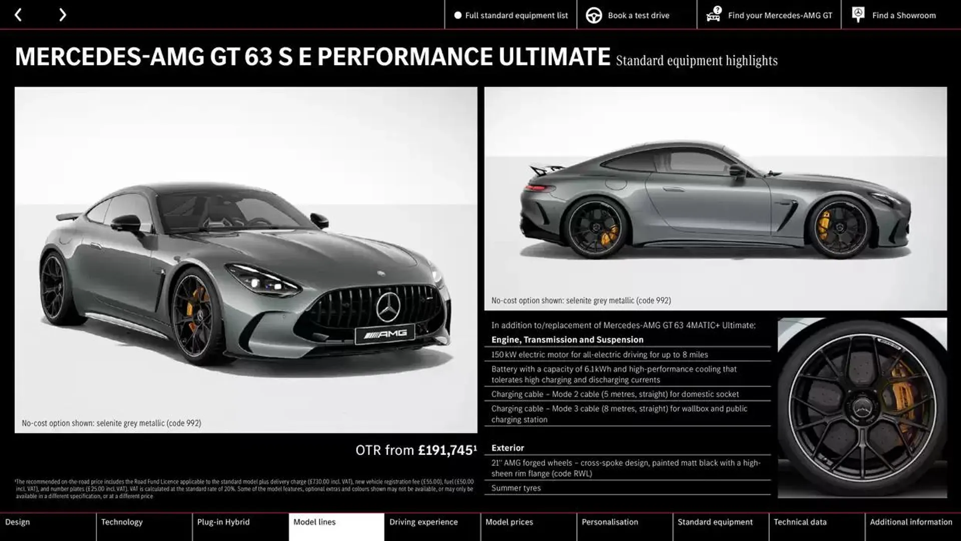 Mercedes-AMG GT Coupé from 11 October to 11 October 2025 - Catalogue Page 38