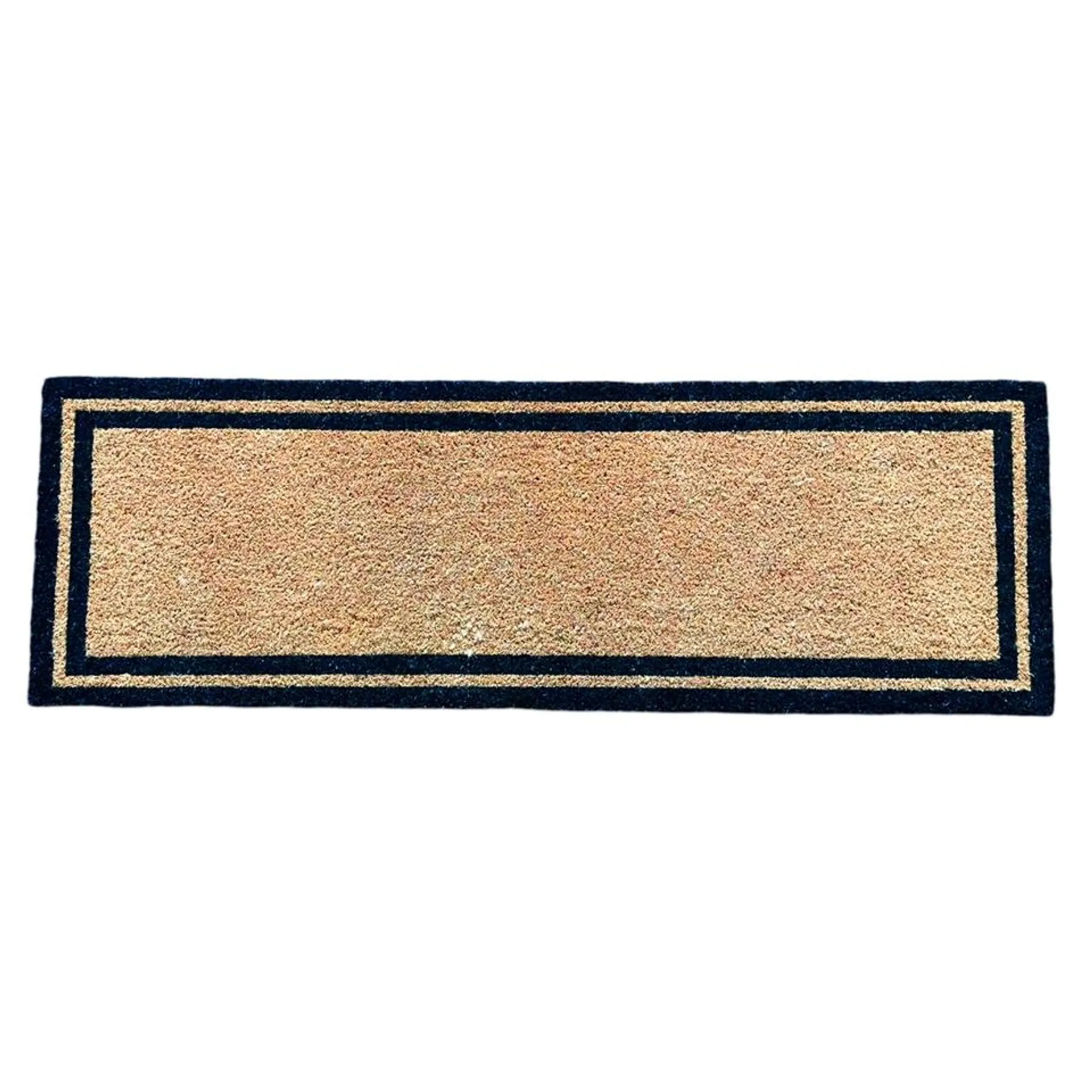 Border Design PVC Backed Coir Doormat - 39 x 119cm