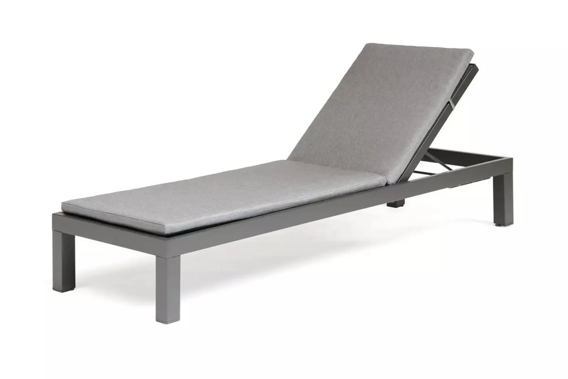 Elba Sun Lounger - Grey