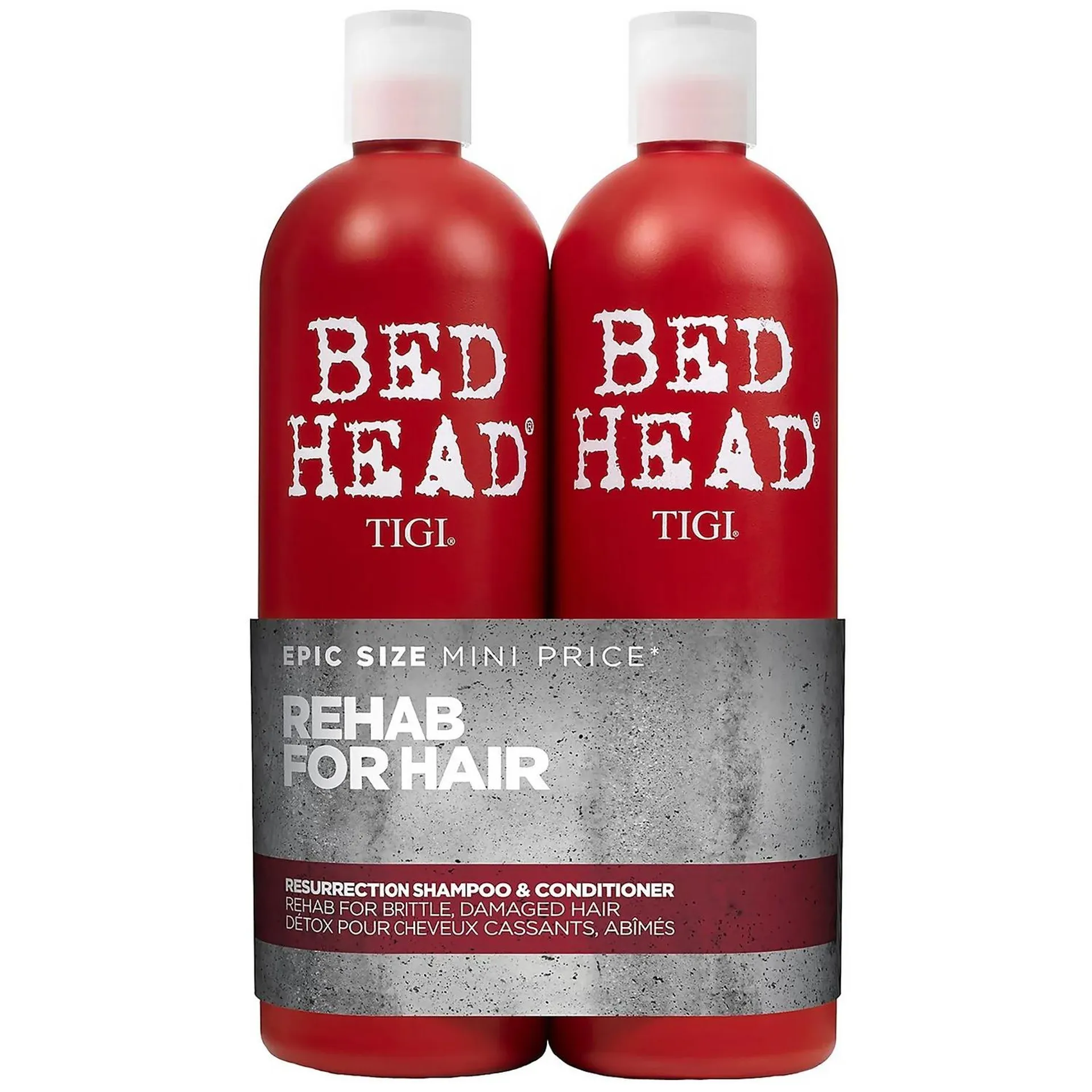 TIGI Bed Head Urban Antidotes Resurrection Tween Set: Shampoo 750ml & Conditioner 750ml