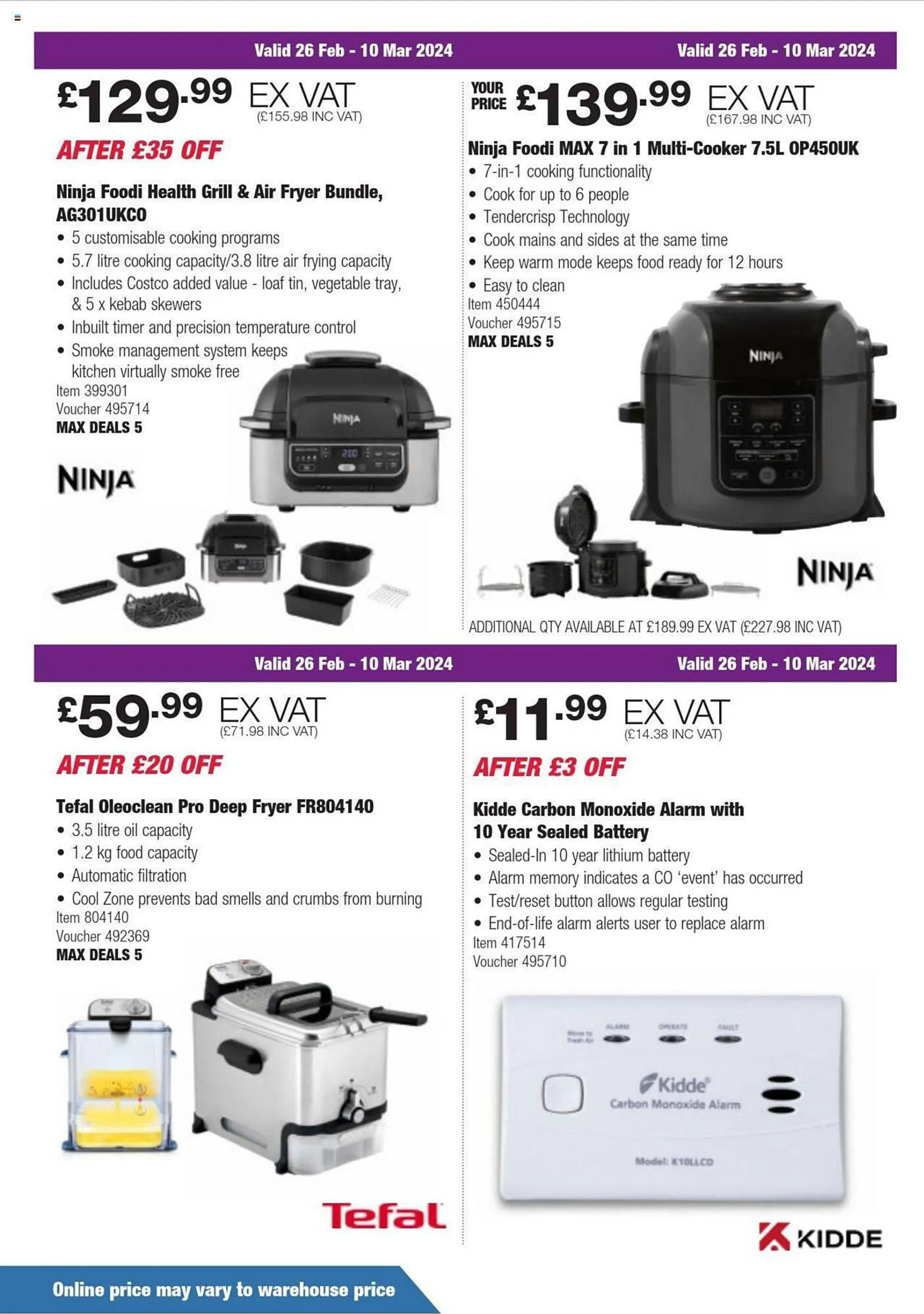 Costco leaflet from 26 February to 10 March 2024 - Catalogue Page 4