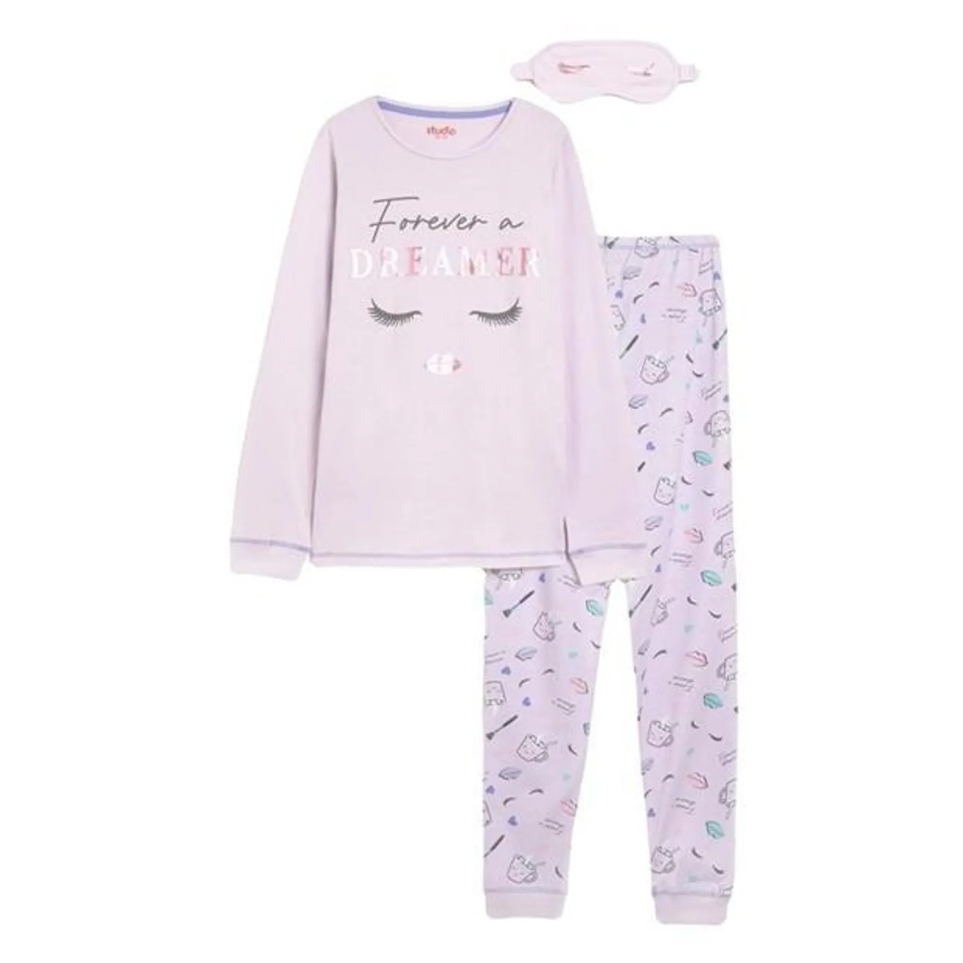 Older Girls Dreamer Pyjamas With Eye Mask