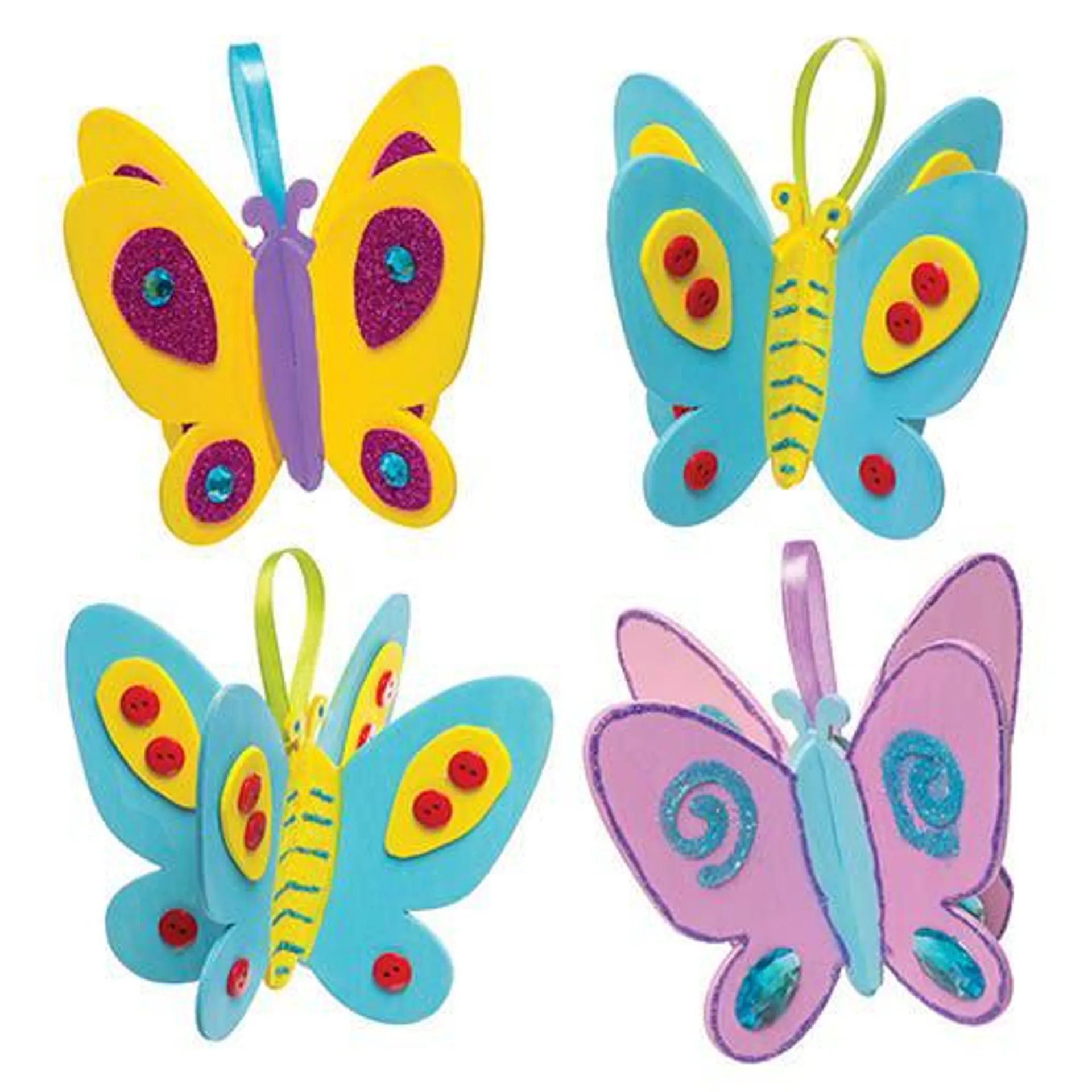 Wooden 3D Butterflies