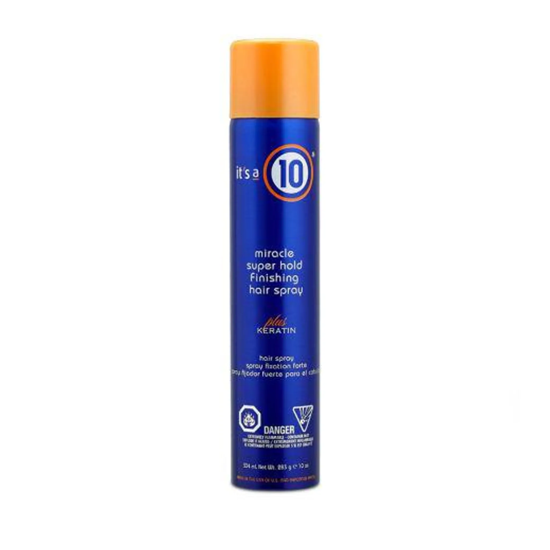 It's a 10 Miracle Super Hold Finishing Spray Plus Keratin 334ml