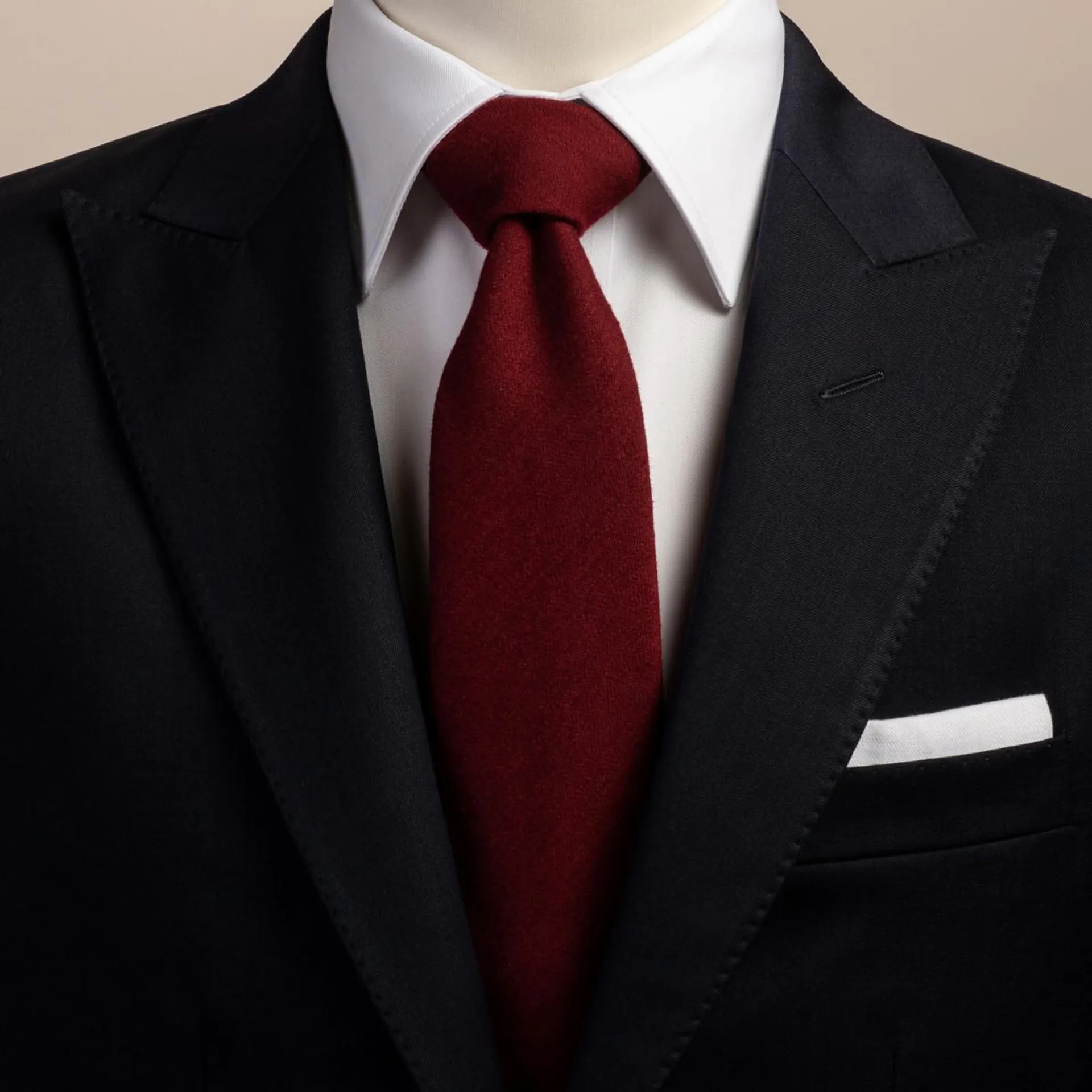 Red tie