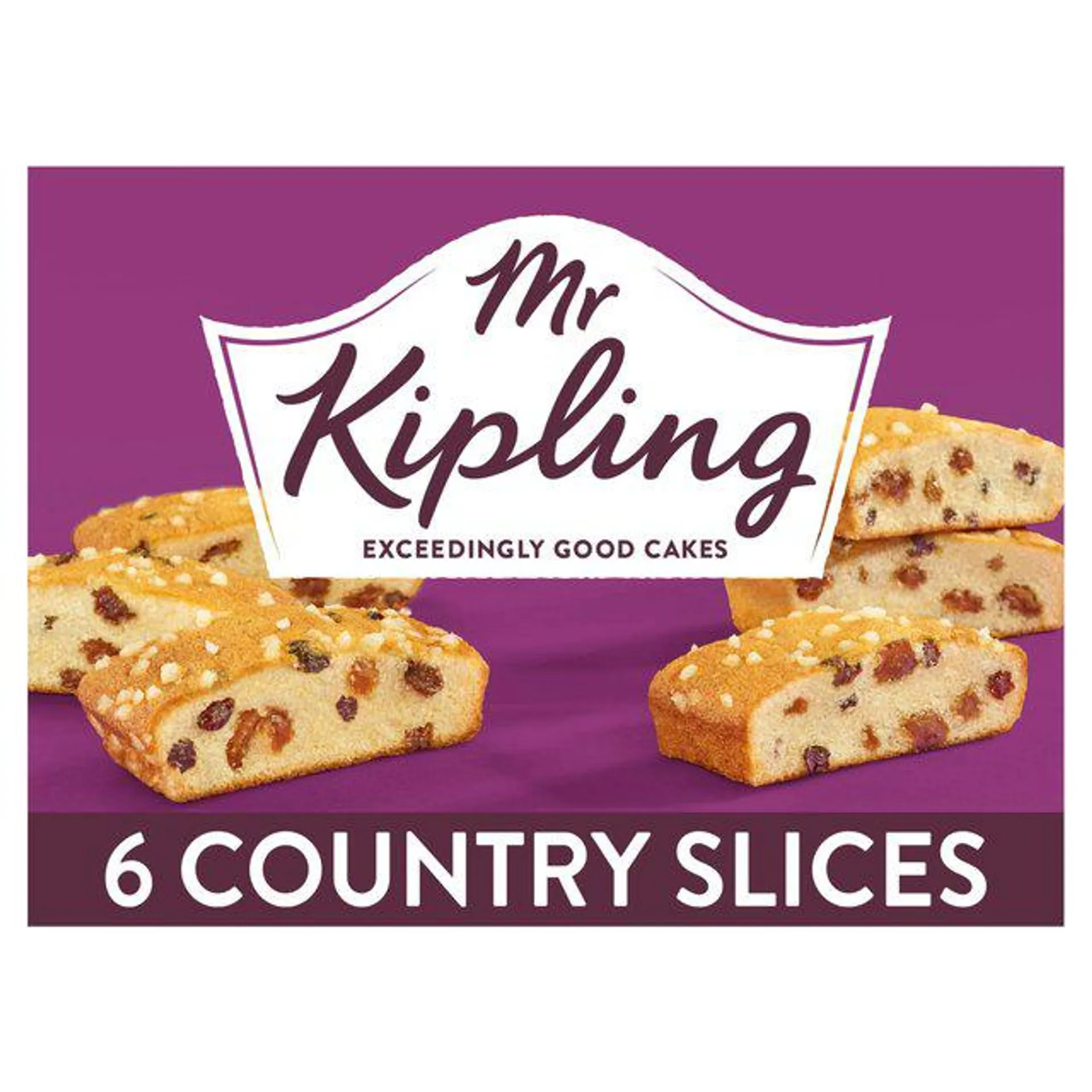 Mr Kipling Country Slices 6 per pack