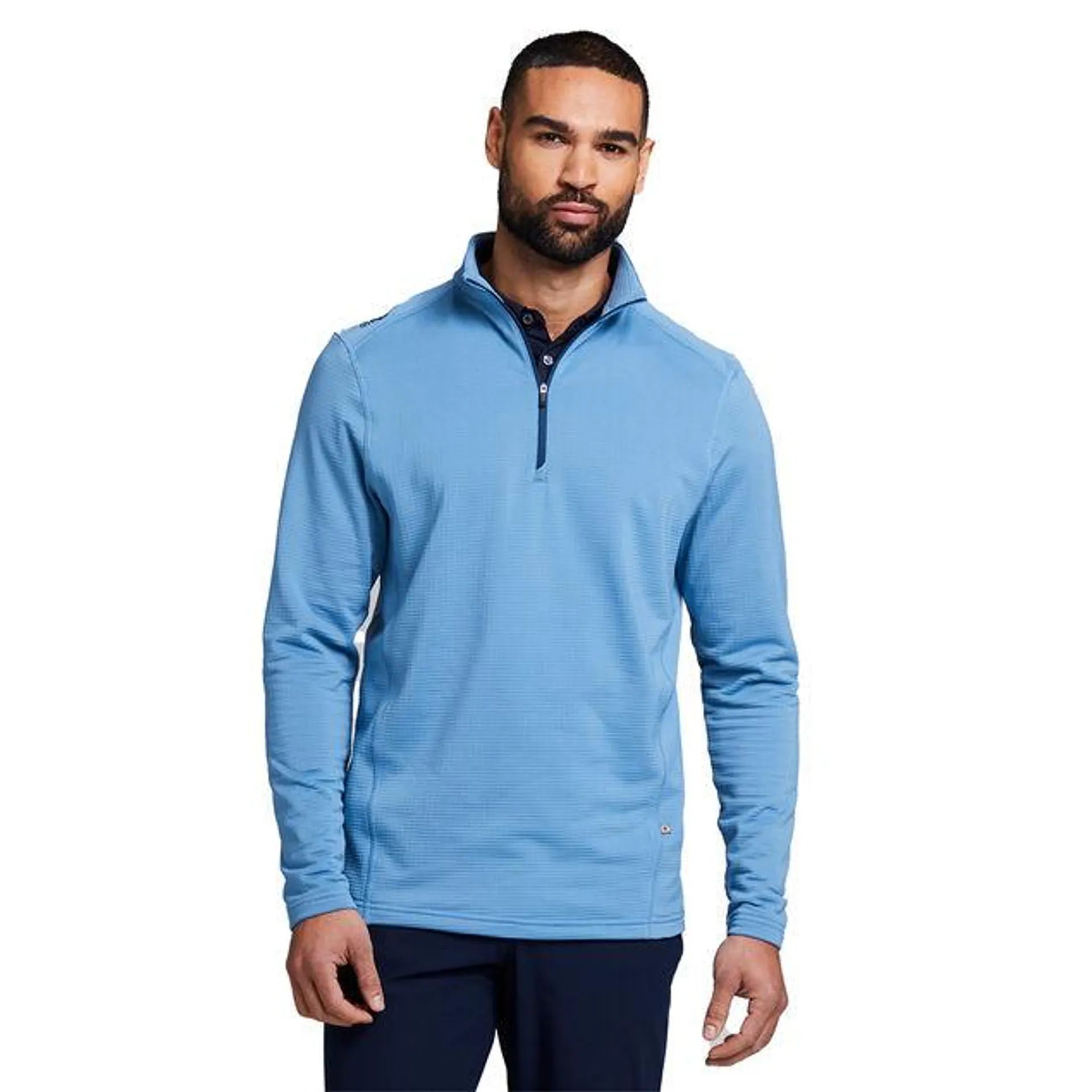 PING Men's Edwin Golf Half Zip Mid Layer