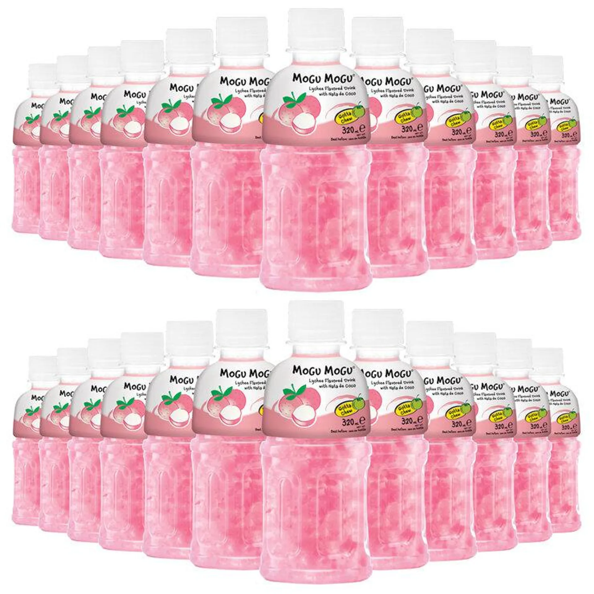 Mogu Mogu Lychee Drink, 24 x 320ml